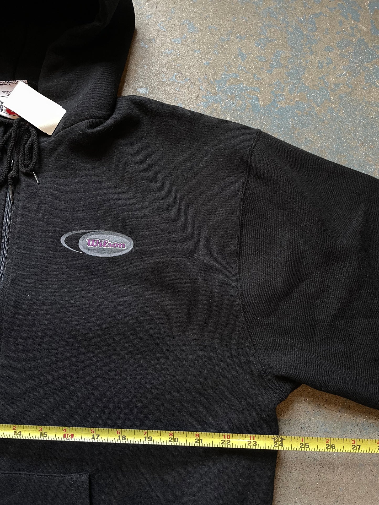 Wilson Deadstock Zip Hoodie—[XL]