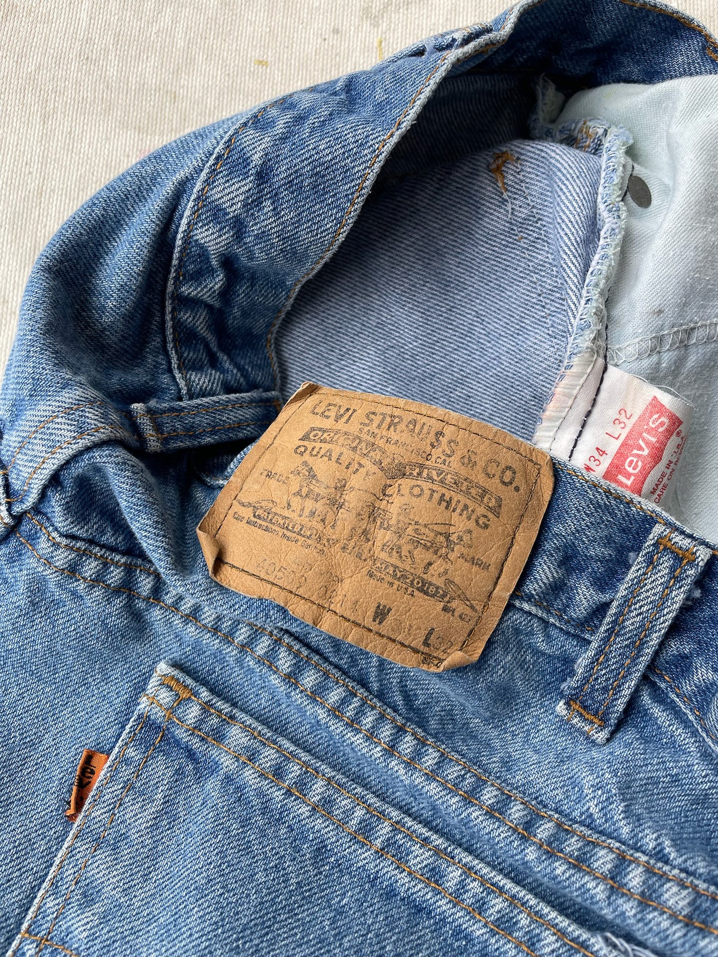 80's Levi's 509 Orange Tab Jeans—[32x31]