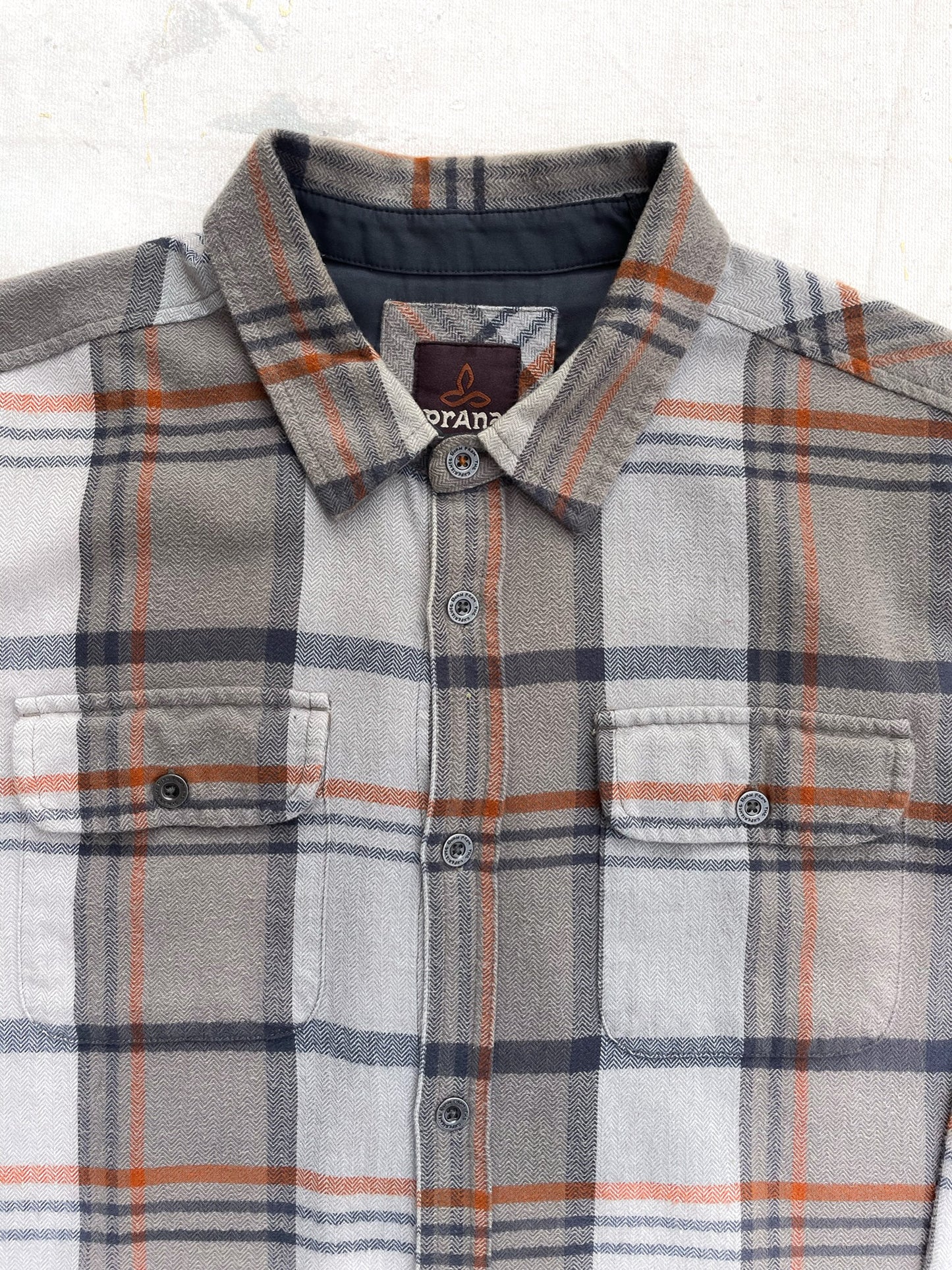 PRANA FLANNEL SHIRT—[L]