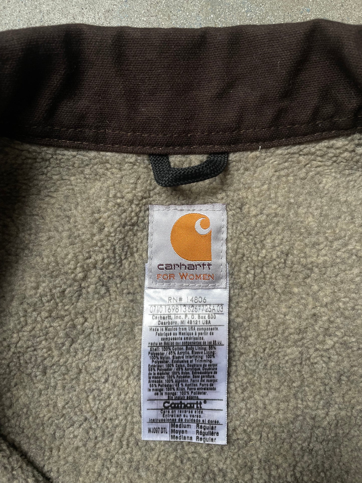 Carhartt Sherpa Lined Detroit Jacket—[M]