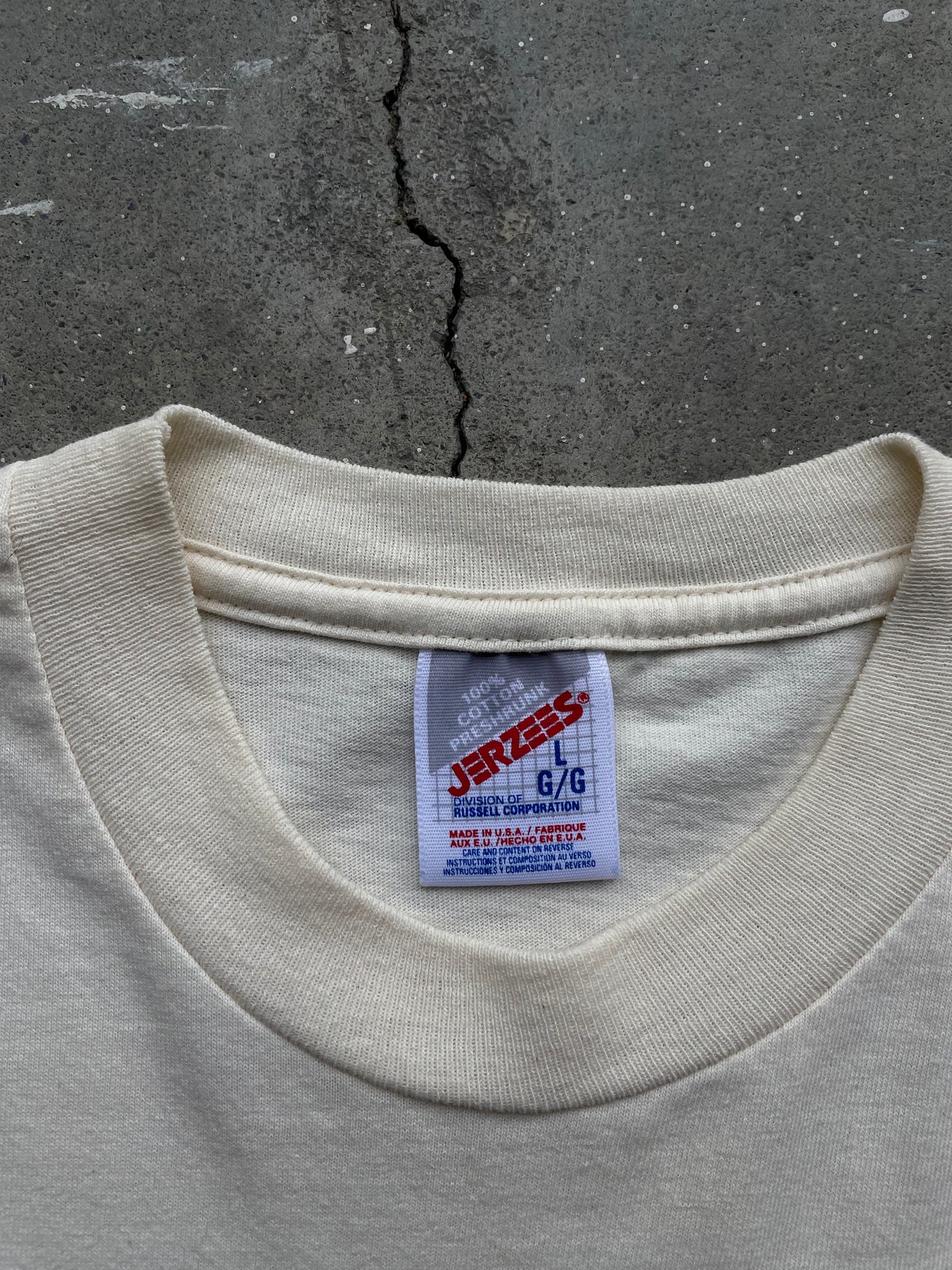 90’s Genuine Antique Person T-Shirt—[L]