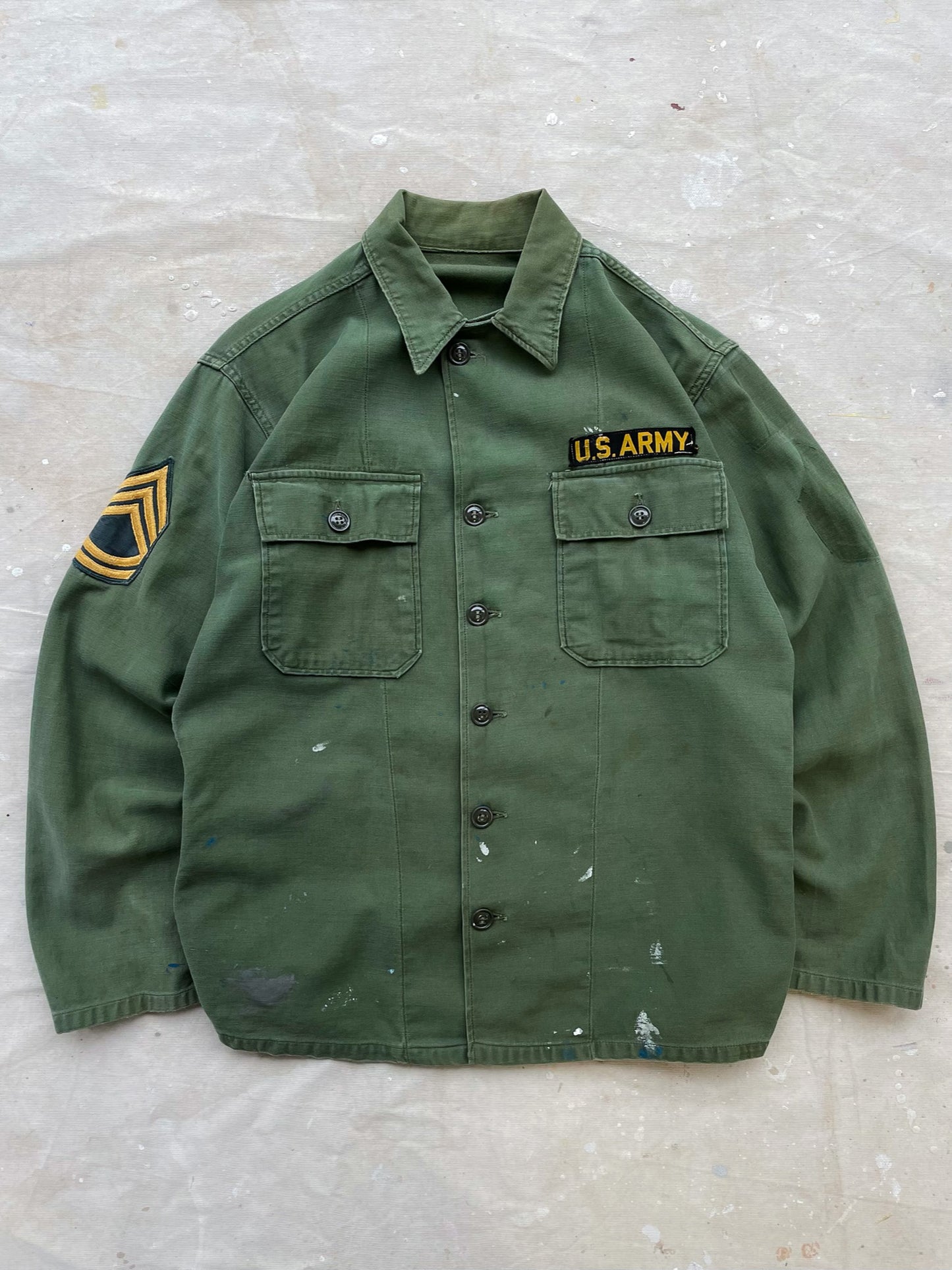 US Army Military Button Up Shirt—[M]