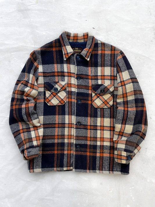 Campus Heavyweight Lined Wool Jacket—[S/M]