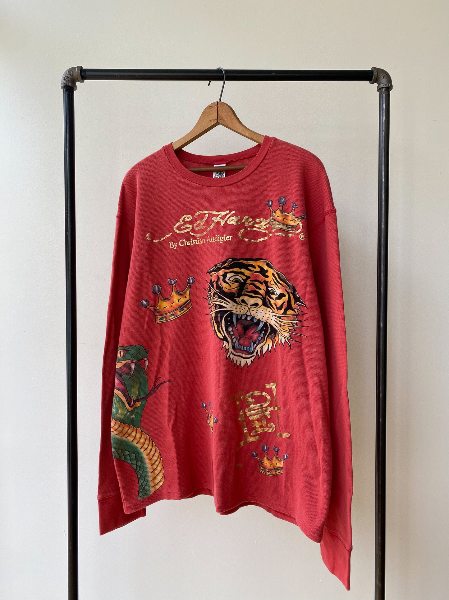Ed Hardy Thermal Long Sleeve—[XL]