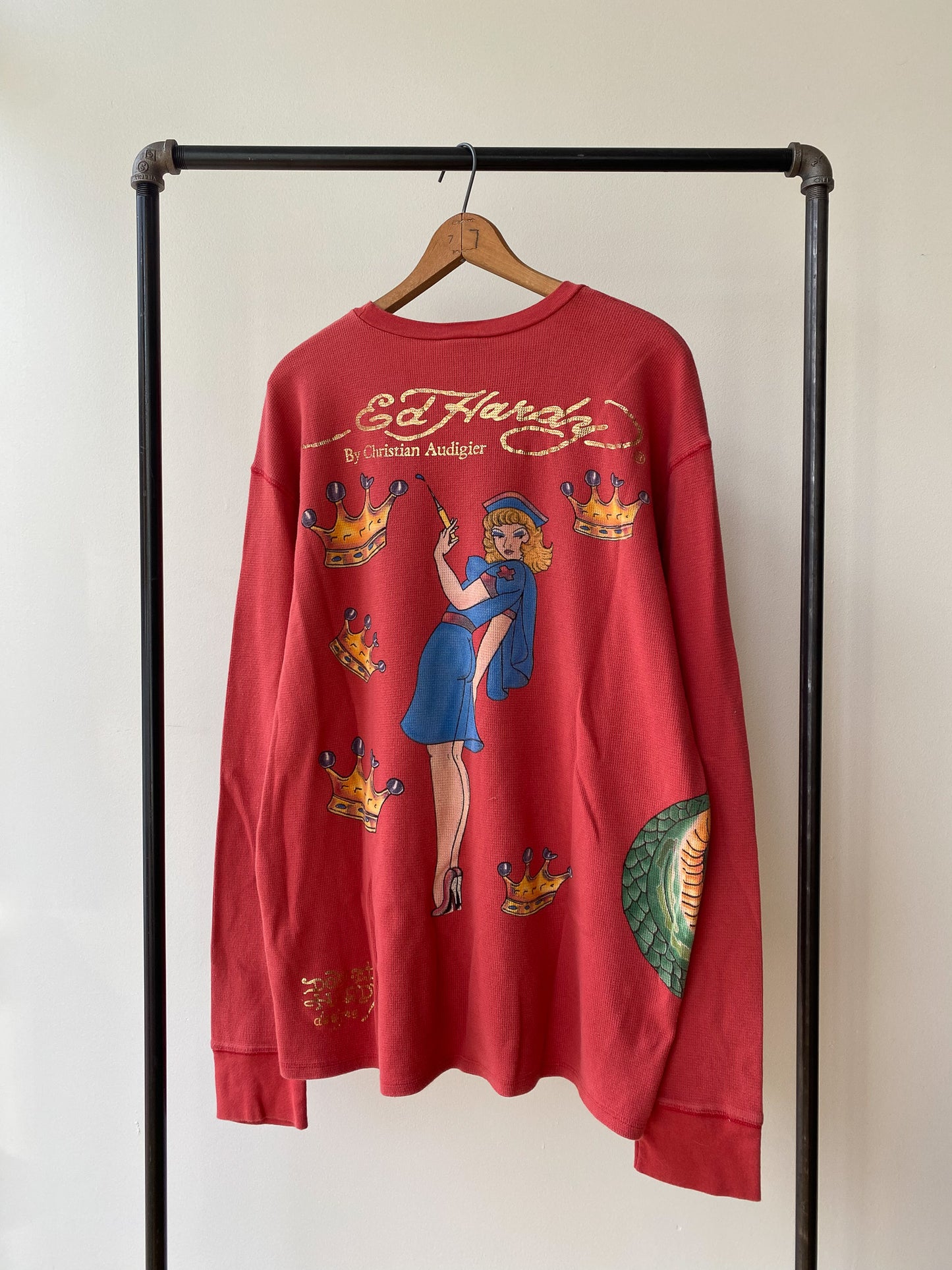 Ed Hardy Thermal Long Sleeve—[XL]