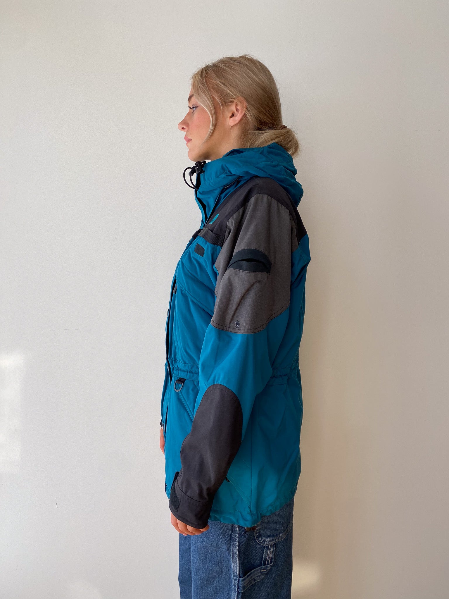 Rare Vintage THE NORTH FACE Extreme Gear Color Block Ski