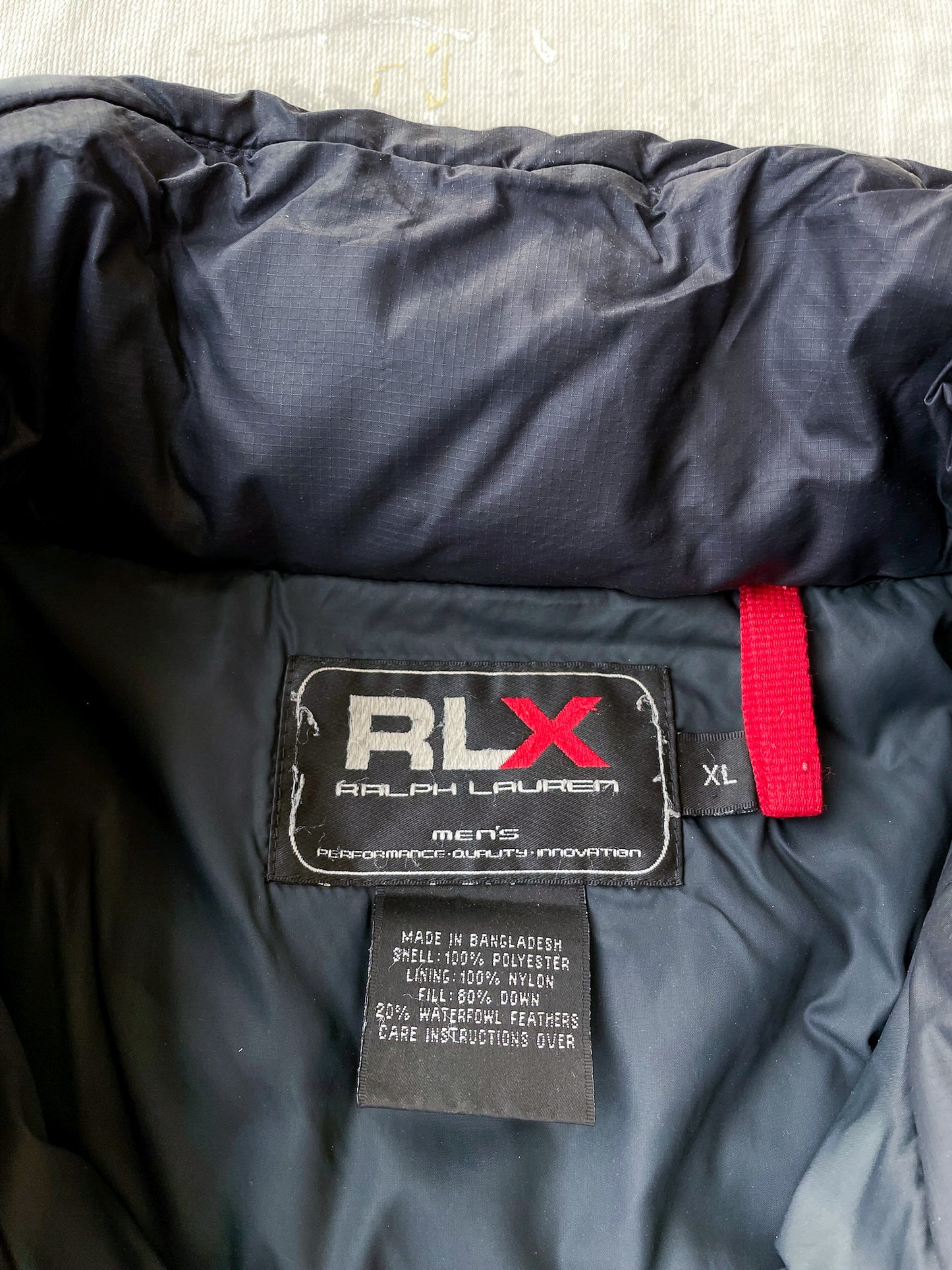 Polo RLX Goose Down Puffy Jacket—[XL]
