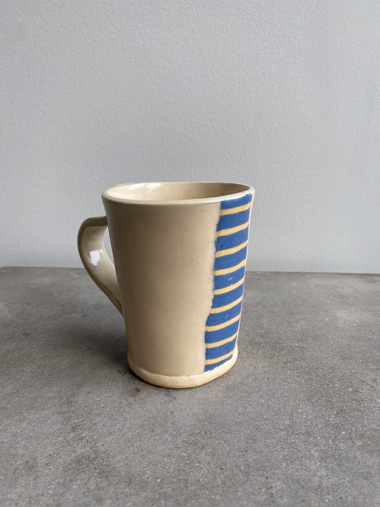 Handmade Stripe Mug