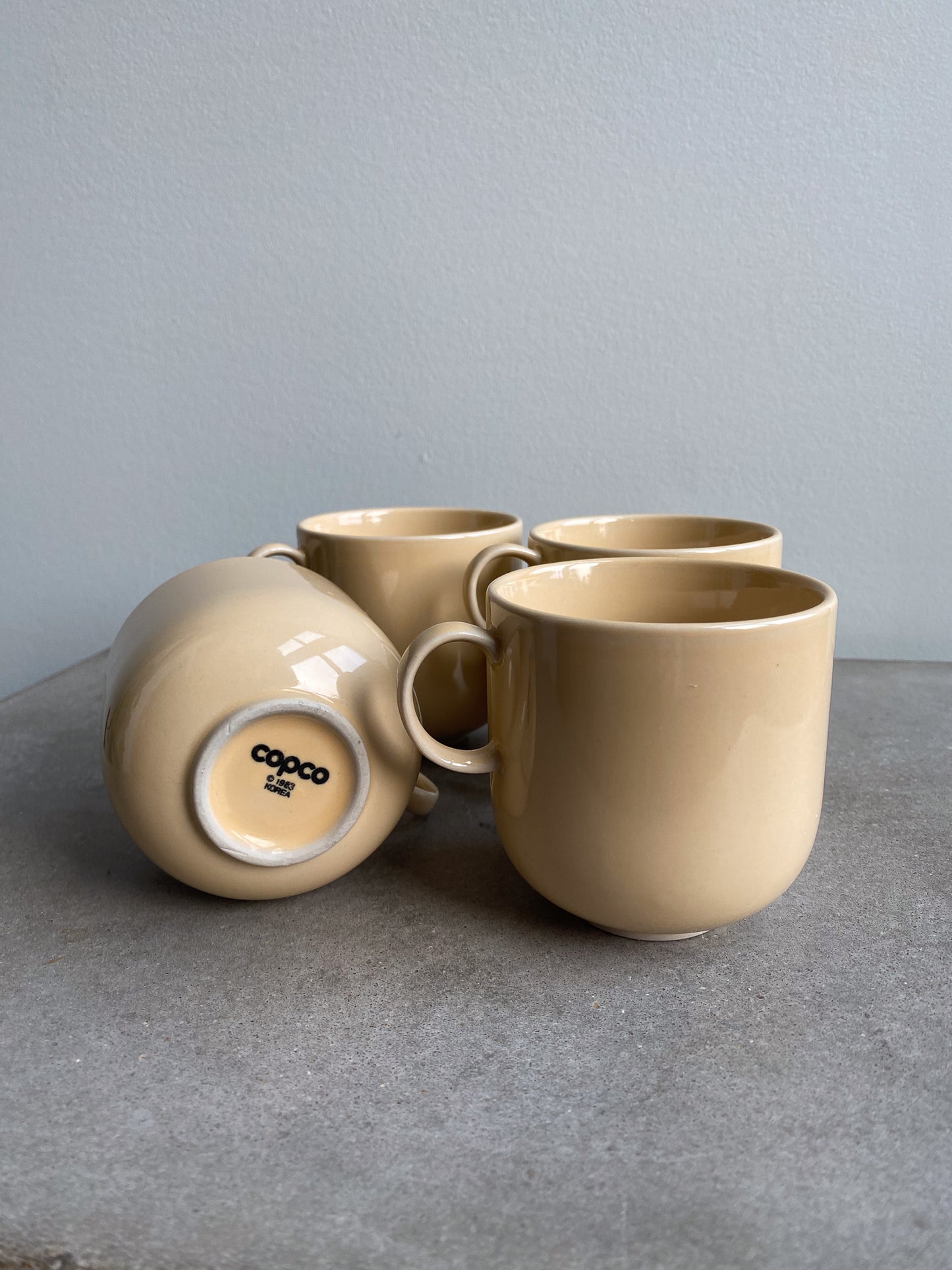 Copco Tea Cups—Set oF 4