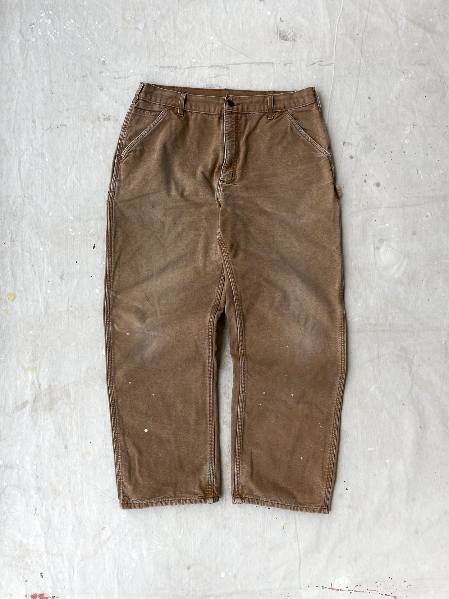 Vintage Carhartt Flannel Lined Pants—[34x30]