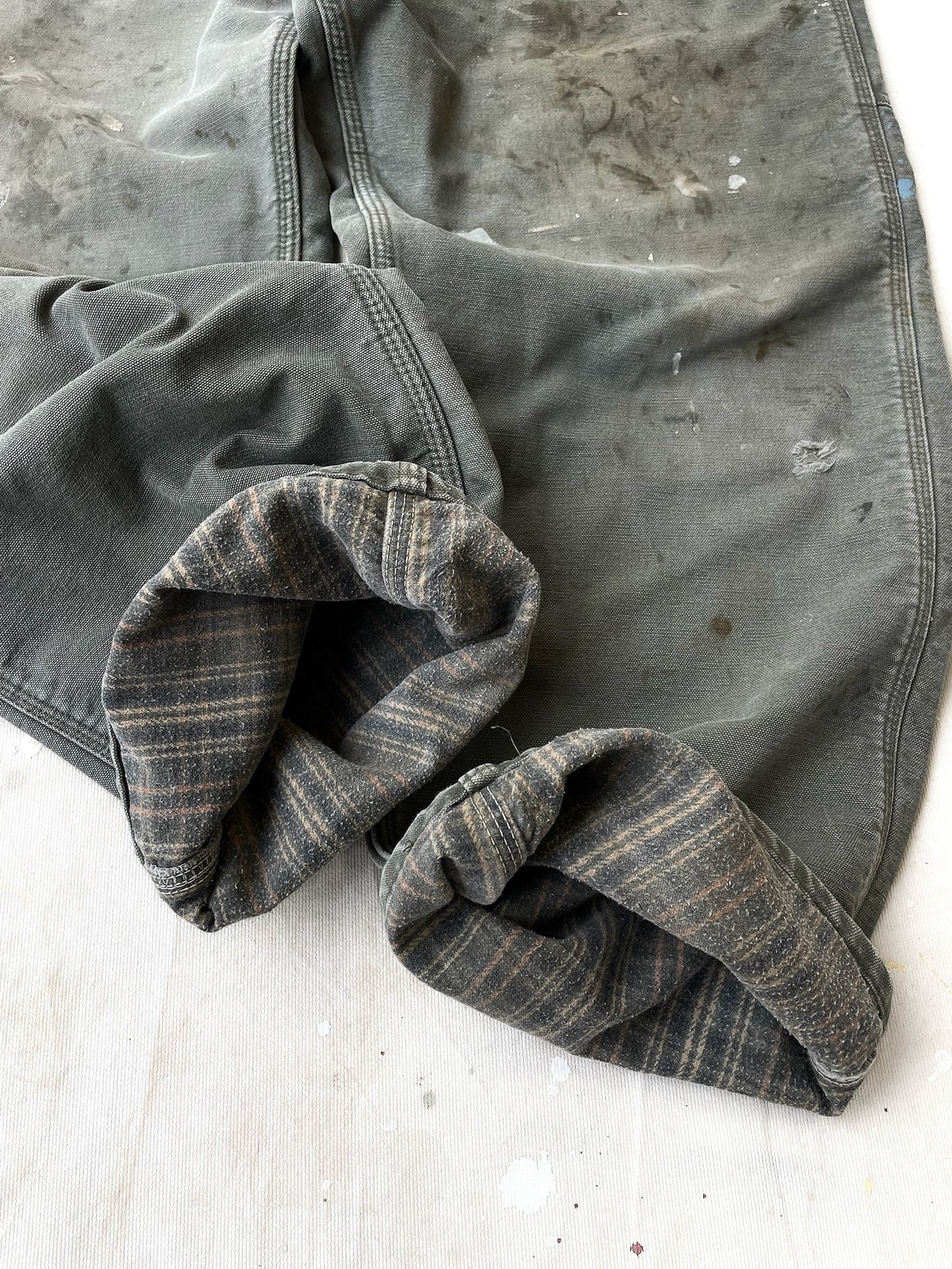 Vintage Carhartt Flannel Lined Pants—[38x30]