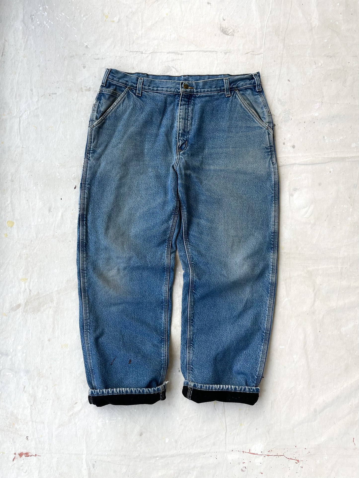 Carhartt Fleece Lined Jeans—[38x32]