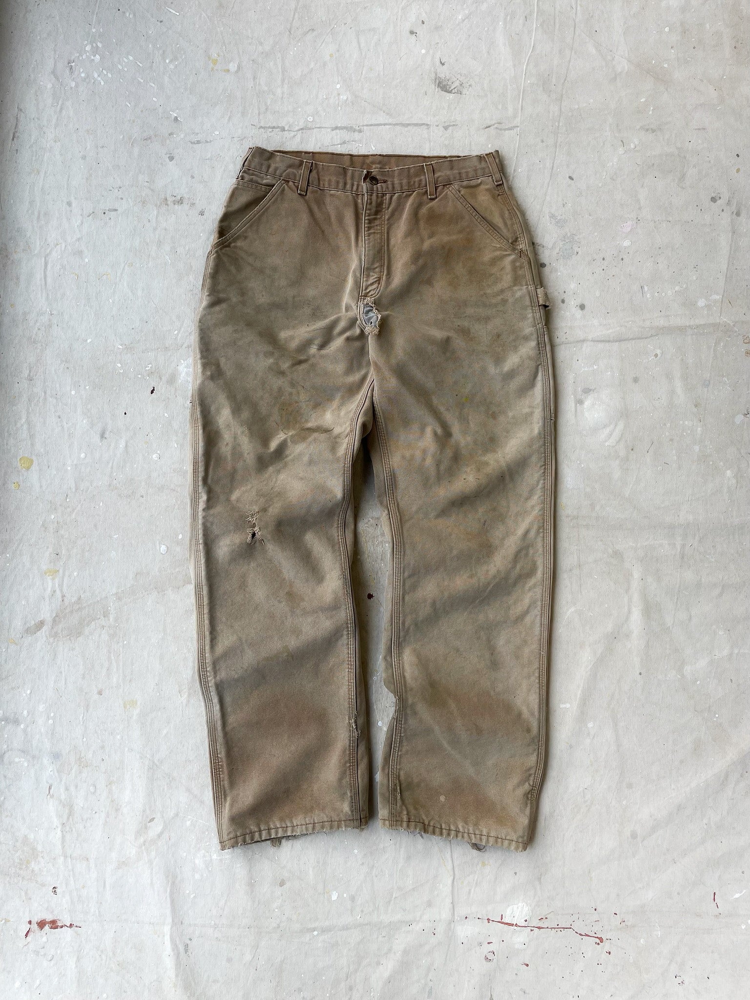 Carhartt flannel shop lined pants