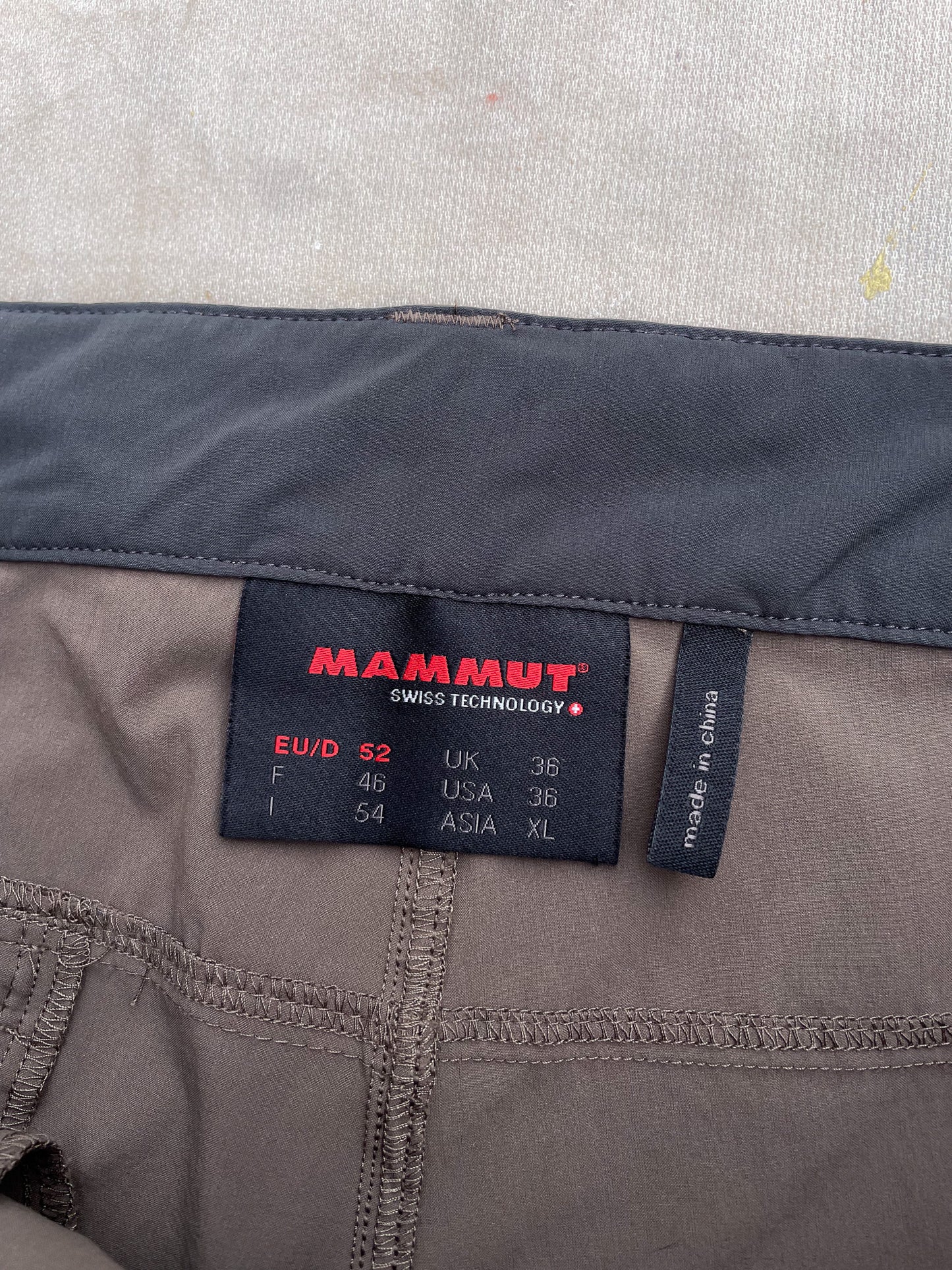 Mammut Tech Pants—[36X33]