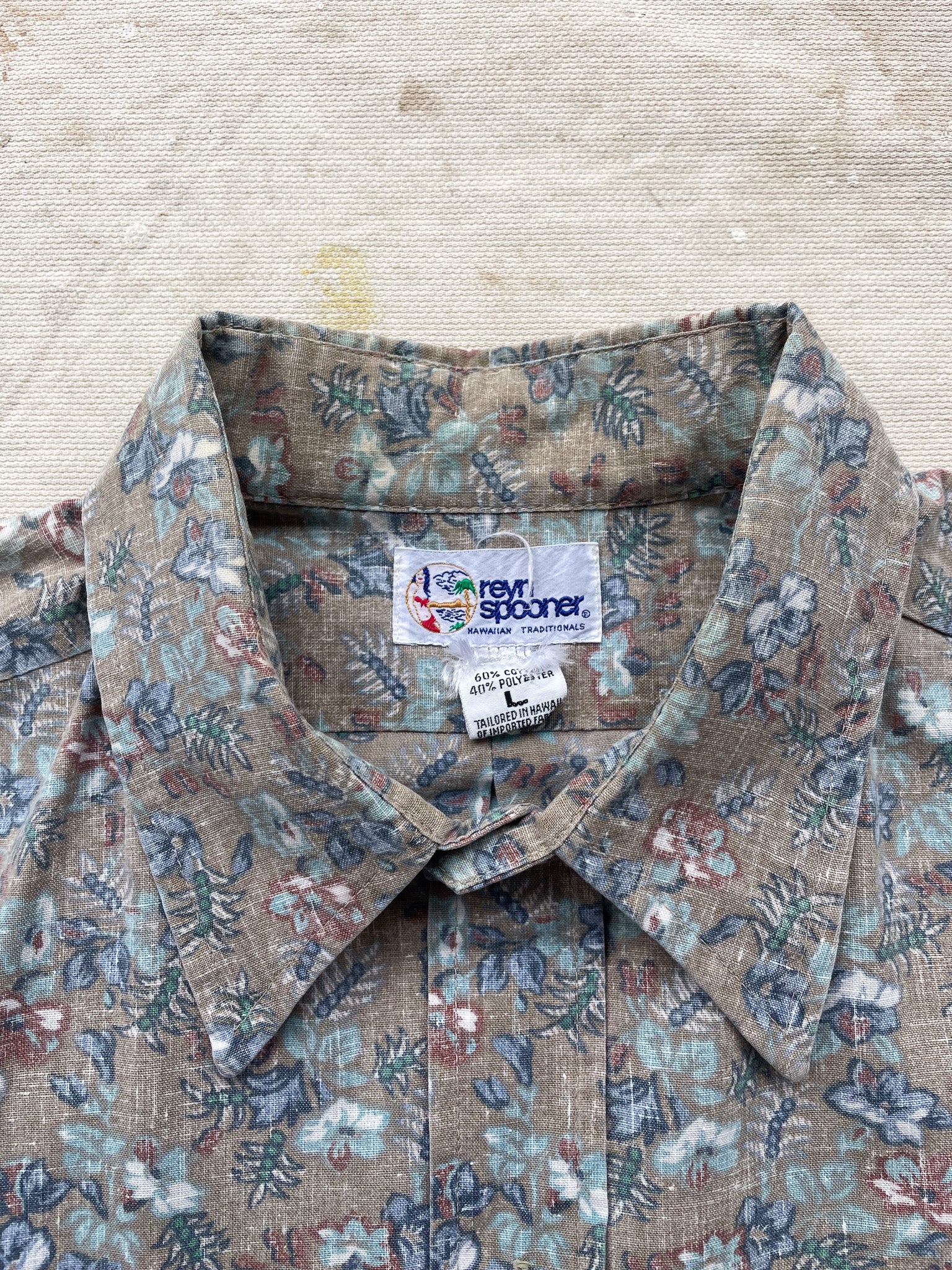 REYN SPOONER HAWAIIAN SHIRT—[L]