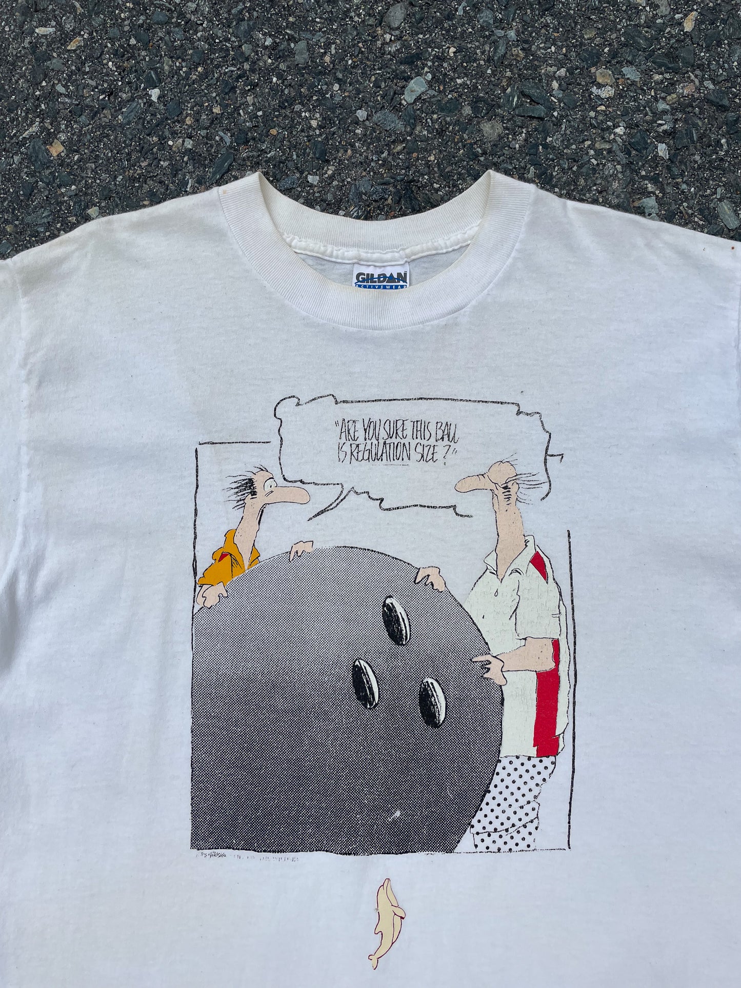 90's Bowling T-Shirt—[M/L]