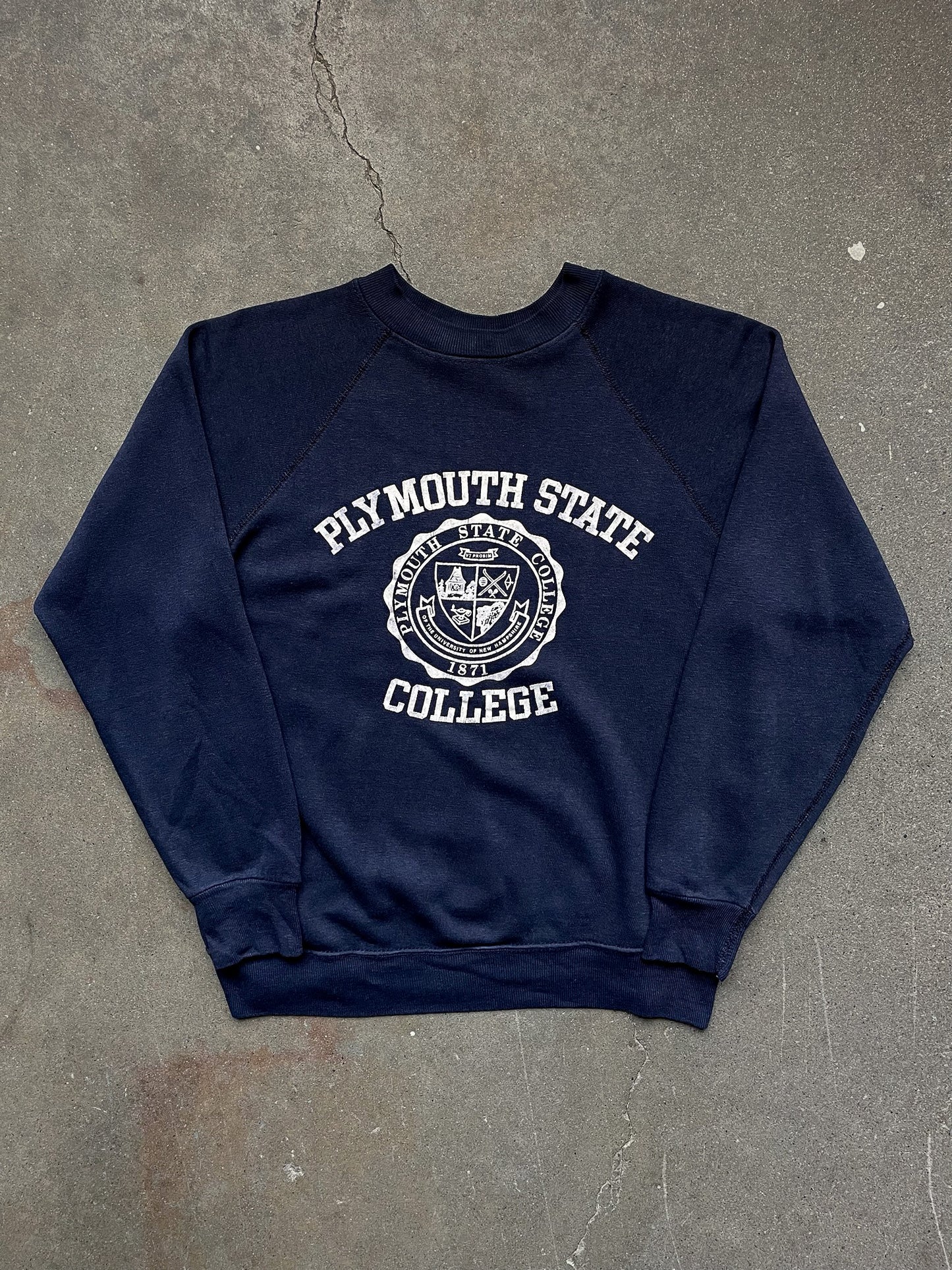 Plymouth State College Crewneck—[S/M]