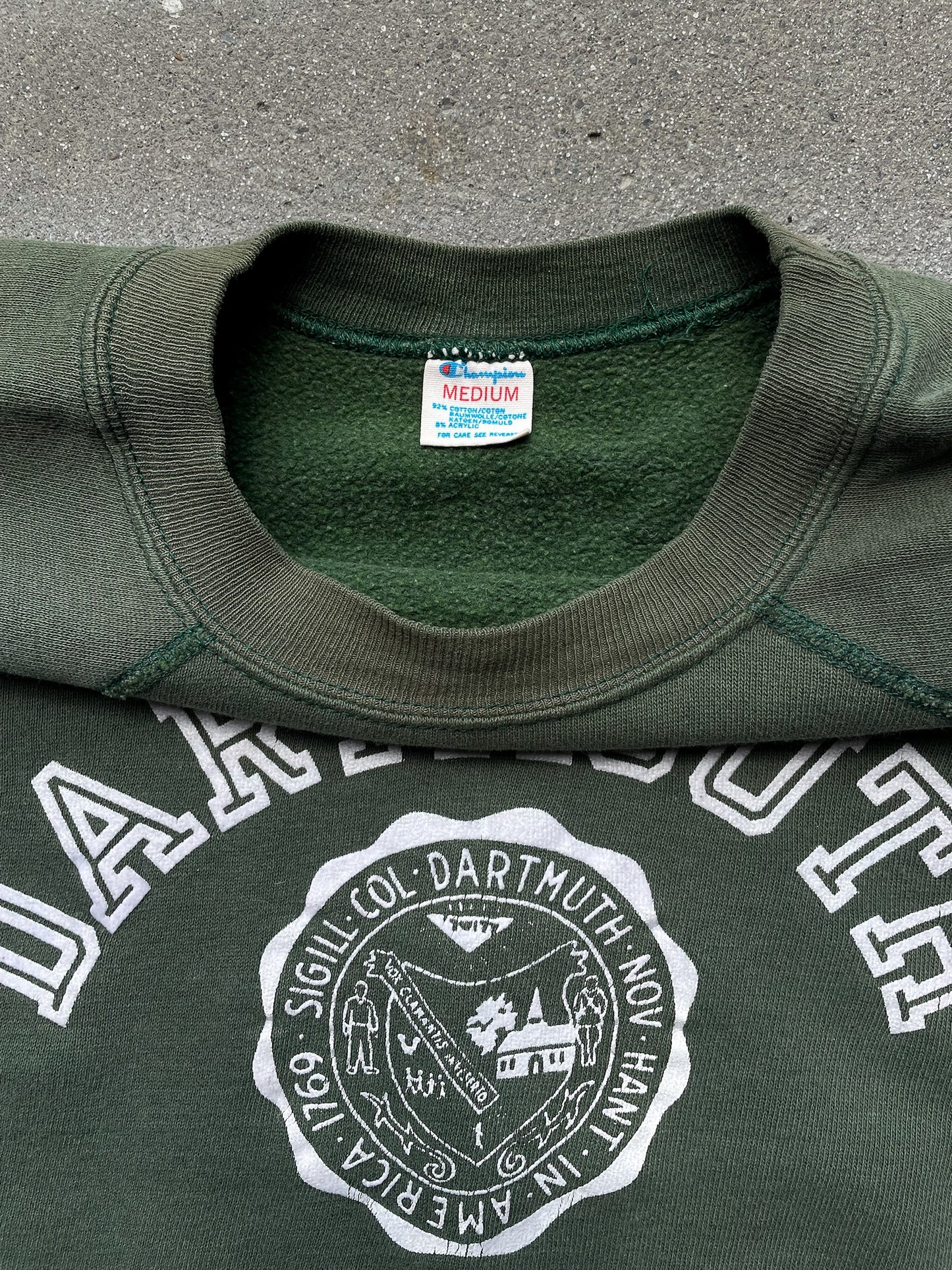 80's Dartmouth College Champion Crewneck—[S]