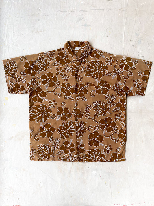 Floral Hawaiian Shirt—[XL]