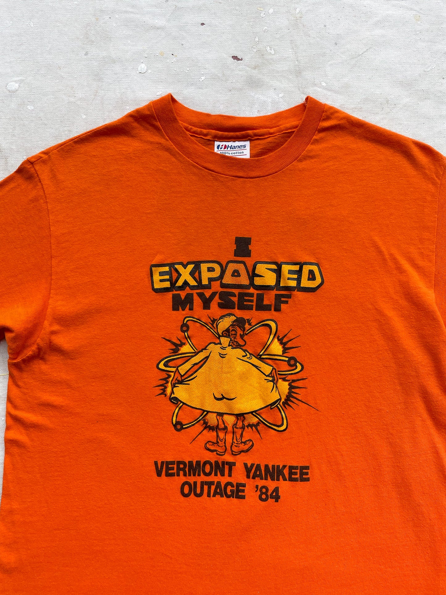 "I Exposed Myself" Vermont Yankee Powerplant T-Shirt—[S/M]
