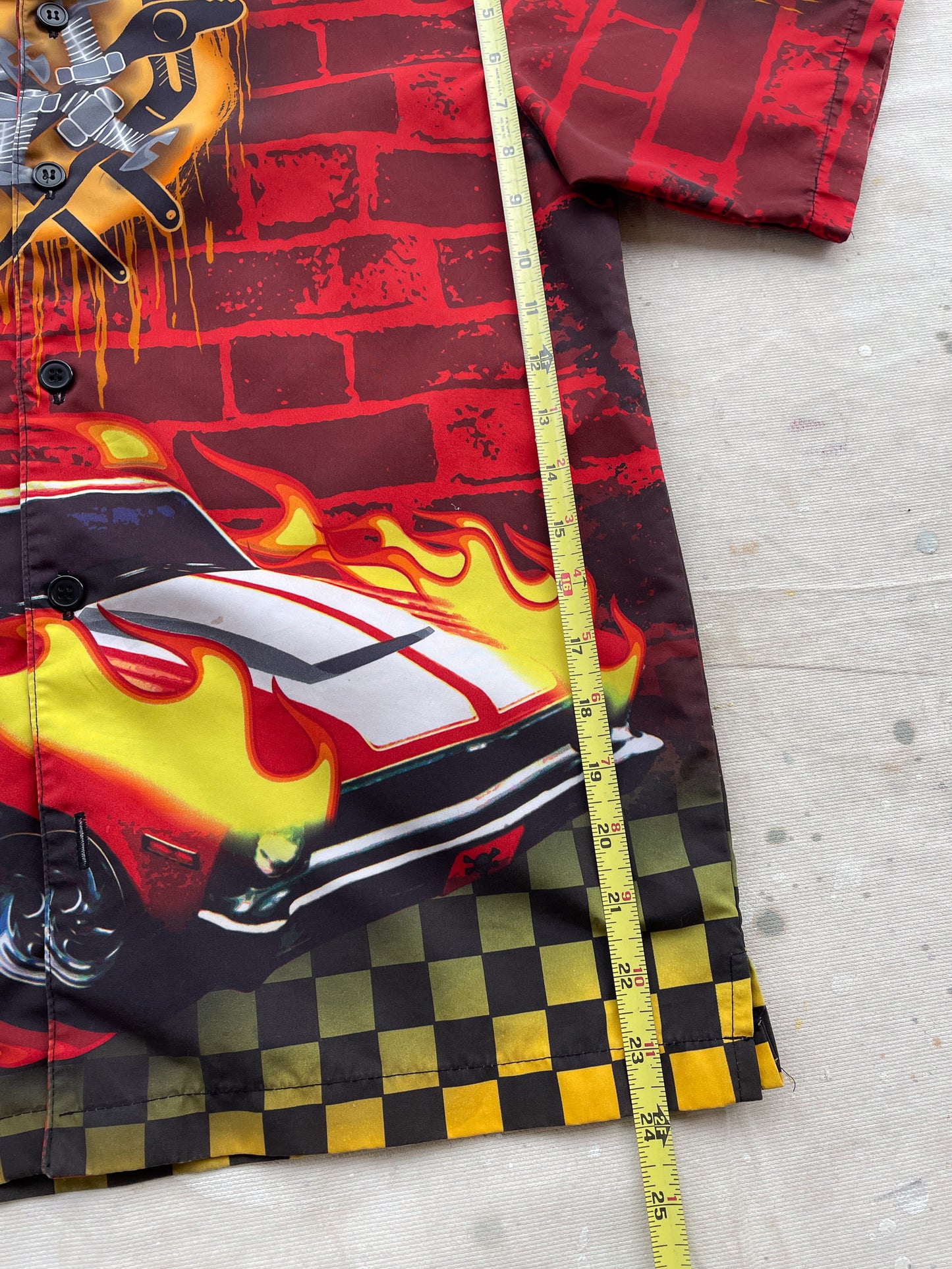 Flaming Car Shirt—[S]