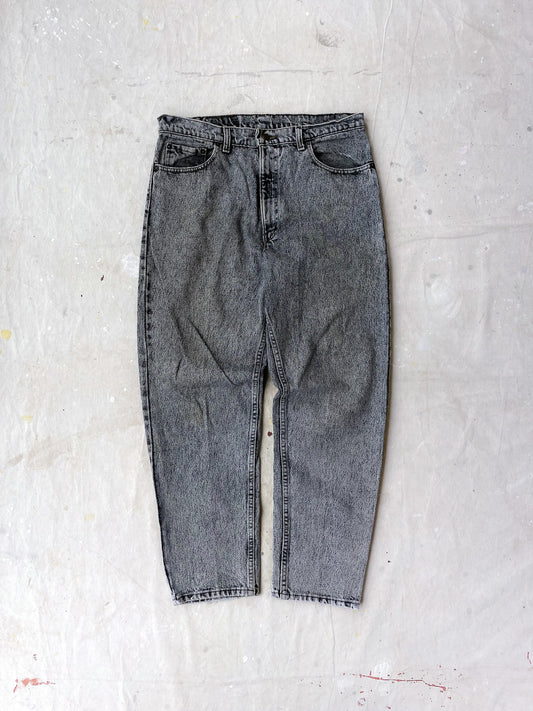 80's Levi’s Black Washed Jeans—[34x30]