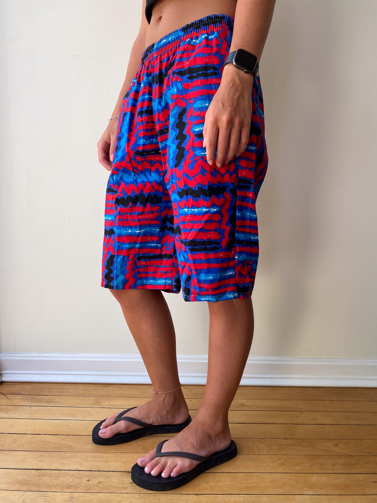 Abstract Squiggle Shorts—[S/M]