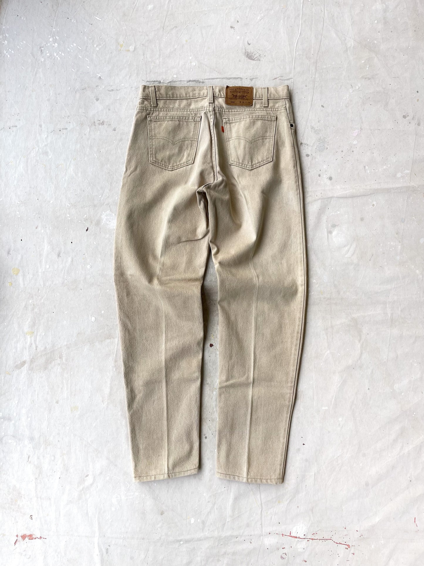 90's Levi’s 550 Orange Tab Jeans—[34x34]