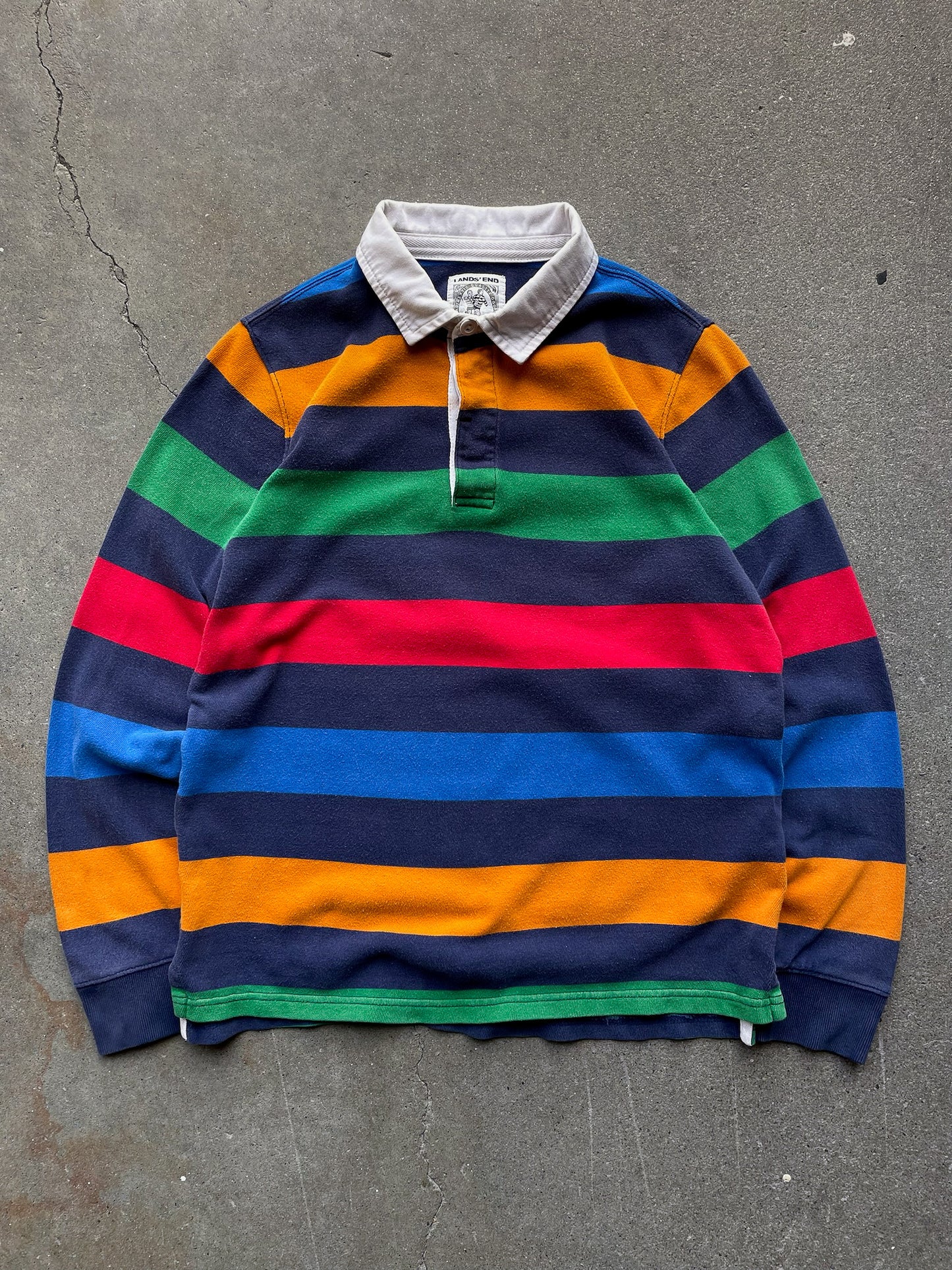 Vintage Kids Land's End Rugby Shirt—[S]