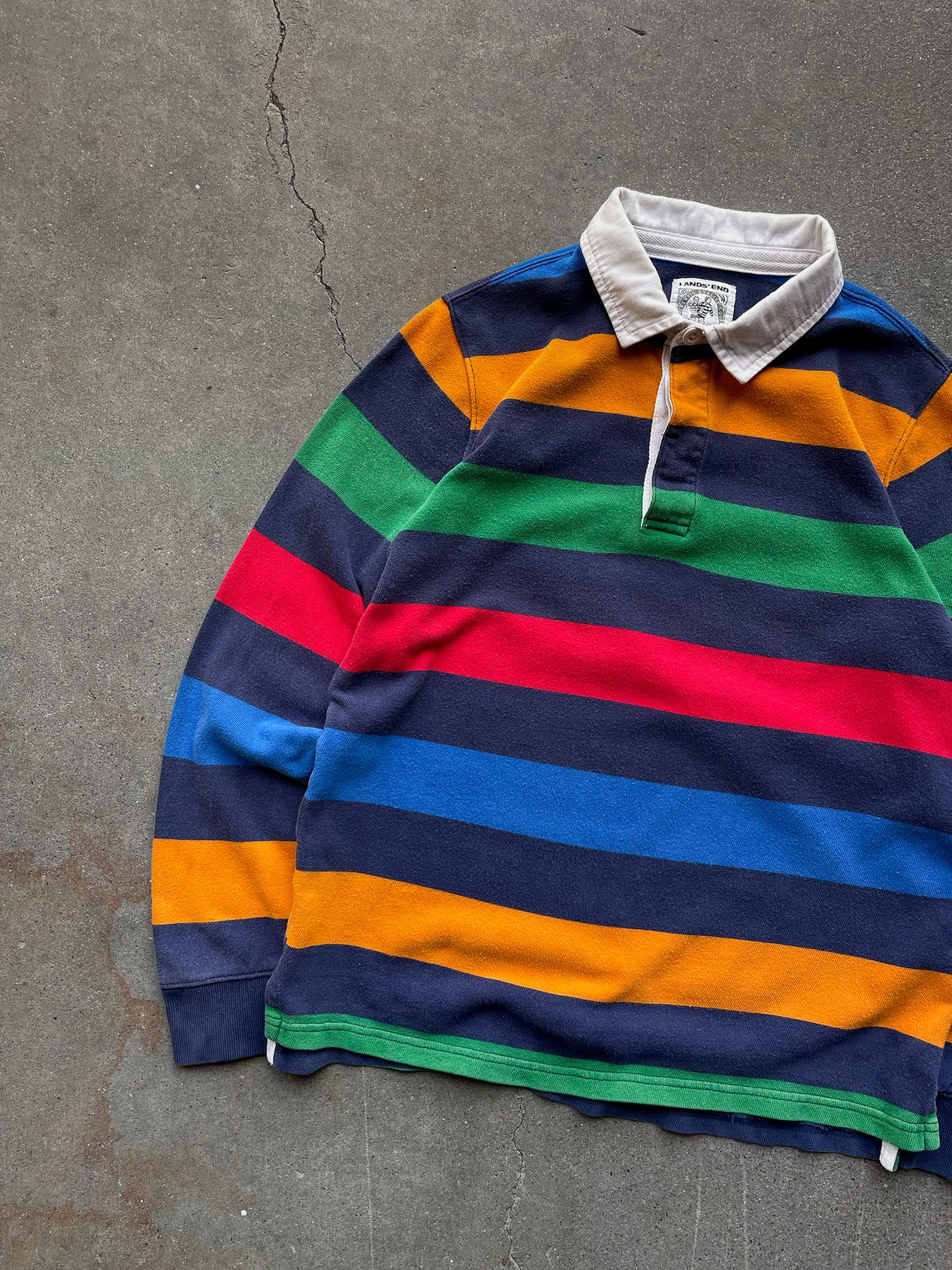 Vintage Kids Land's End Rugby Shirt—[S]