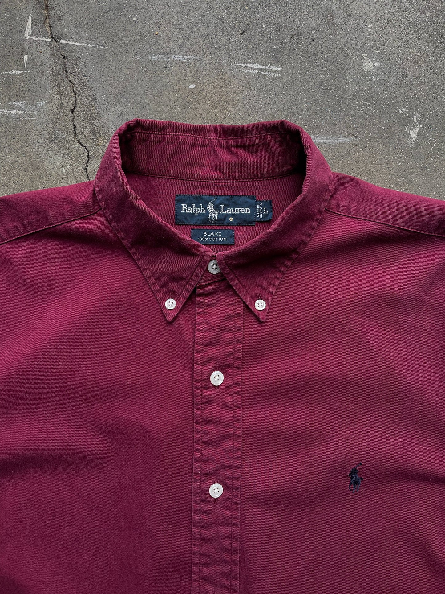 Ralph Lauren Button-Down Shirt—[L]