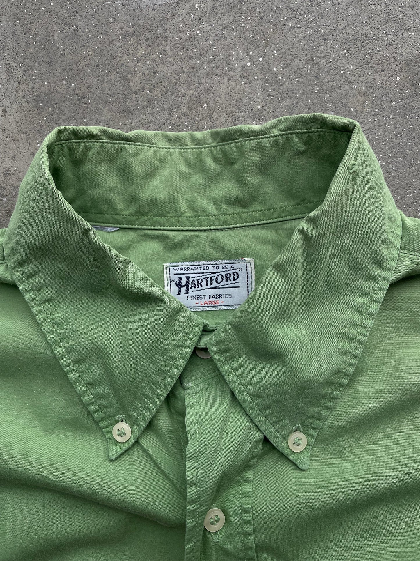 Vintage Hartford Button-Down Shirt—[L]