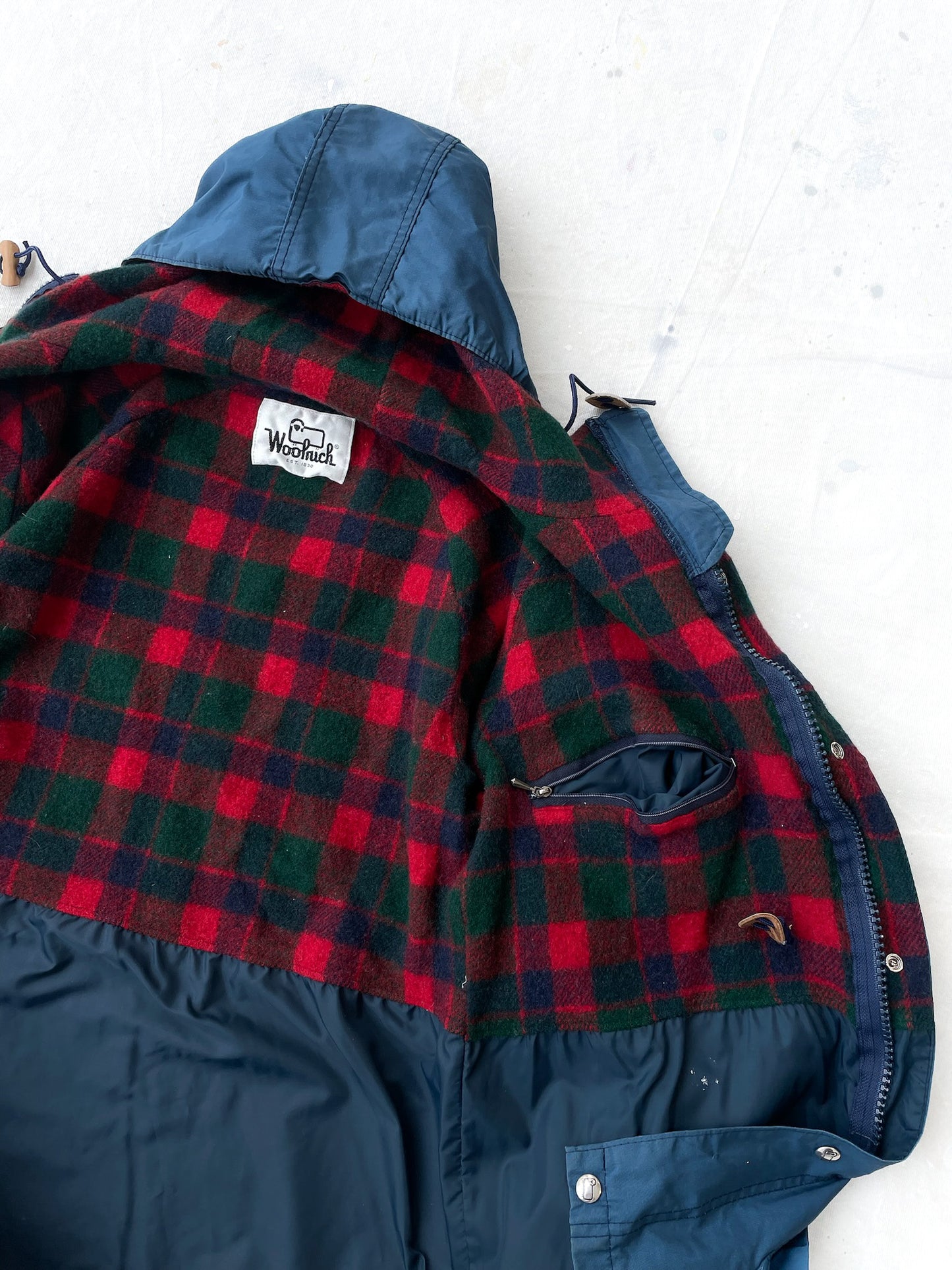 Loon Mountain Woolrich Wool Lined Jacket—[M]