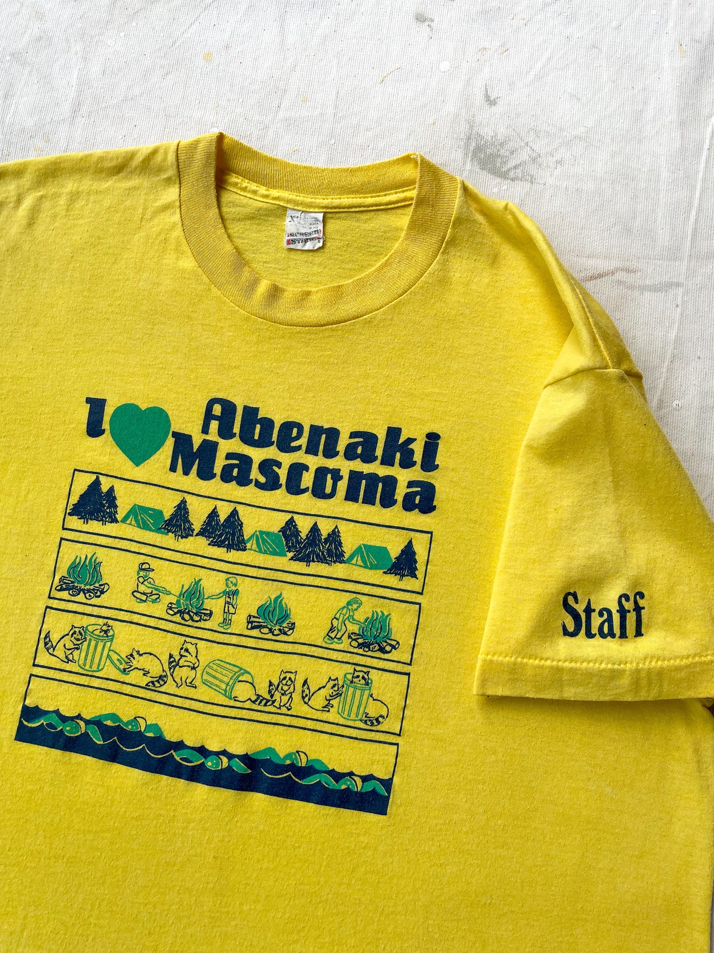 80's Abenaki Mascoma T-Shirt—[L]