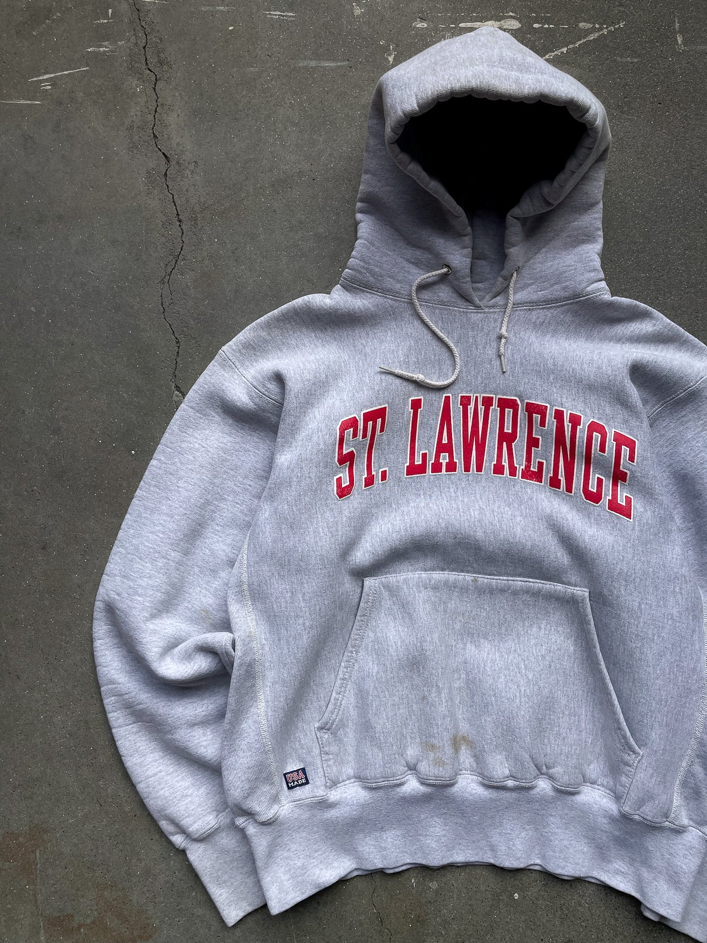 St. Lawrence Reverse Weave Cotton Exchange Hoodie—[M]