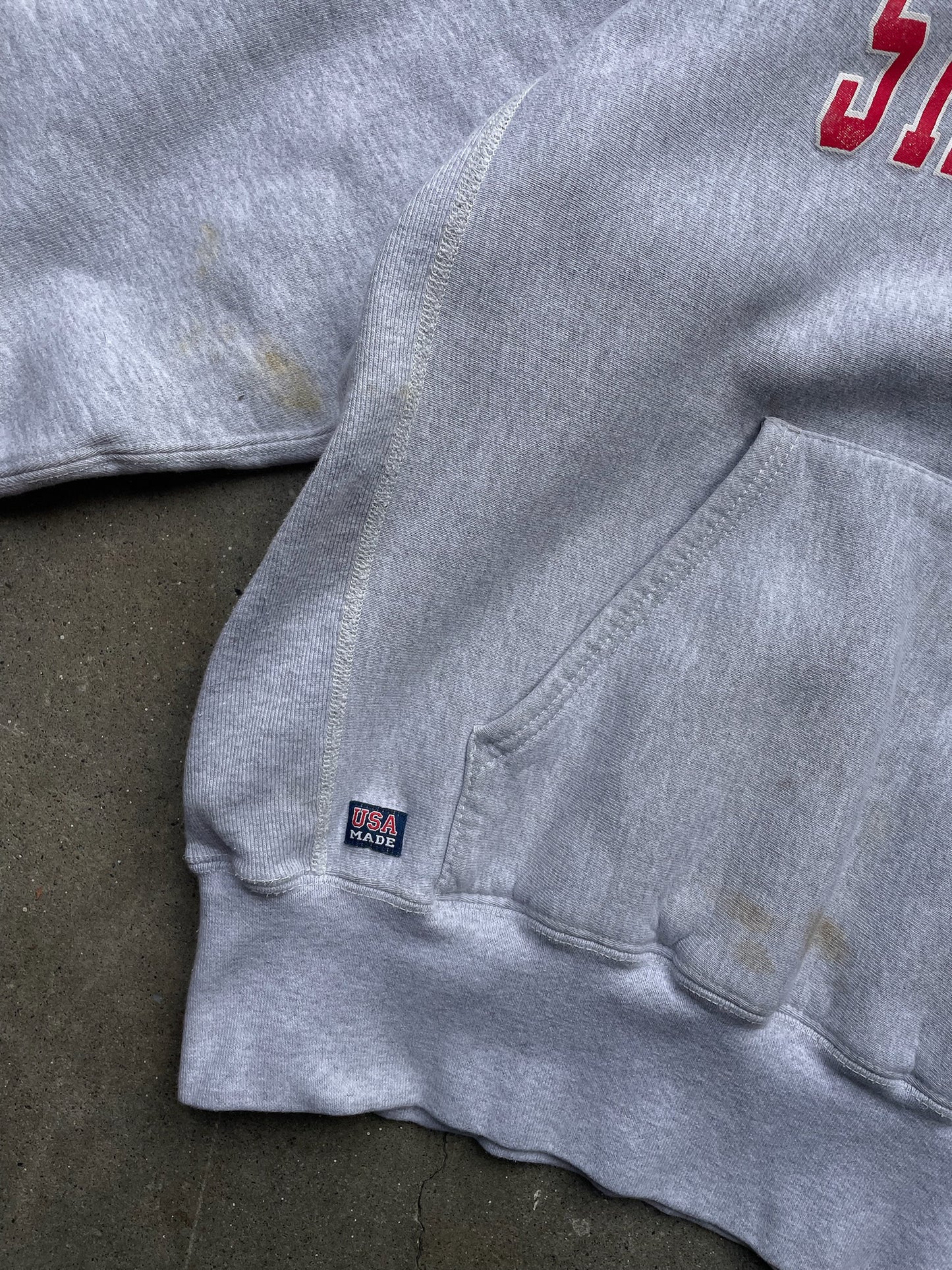 St. Lawrence Reverse Weave Cotton Exchange Hoodie—[M]