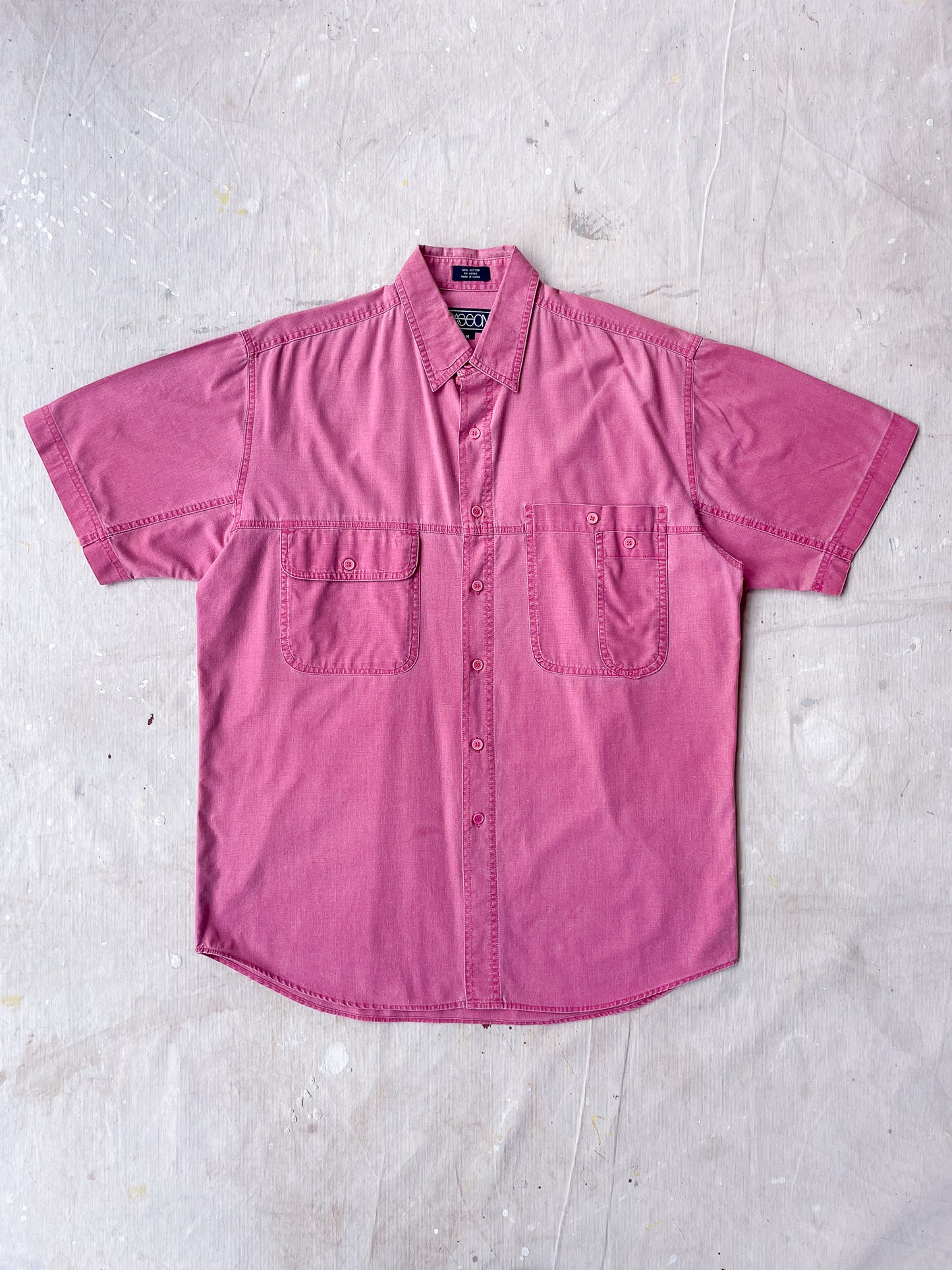 90's Sasson Faded Pocket Shirt—[M]