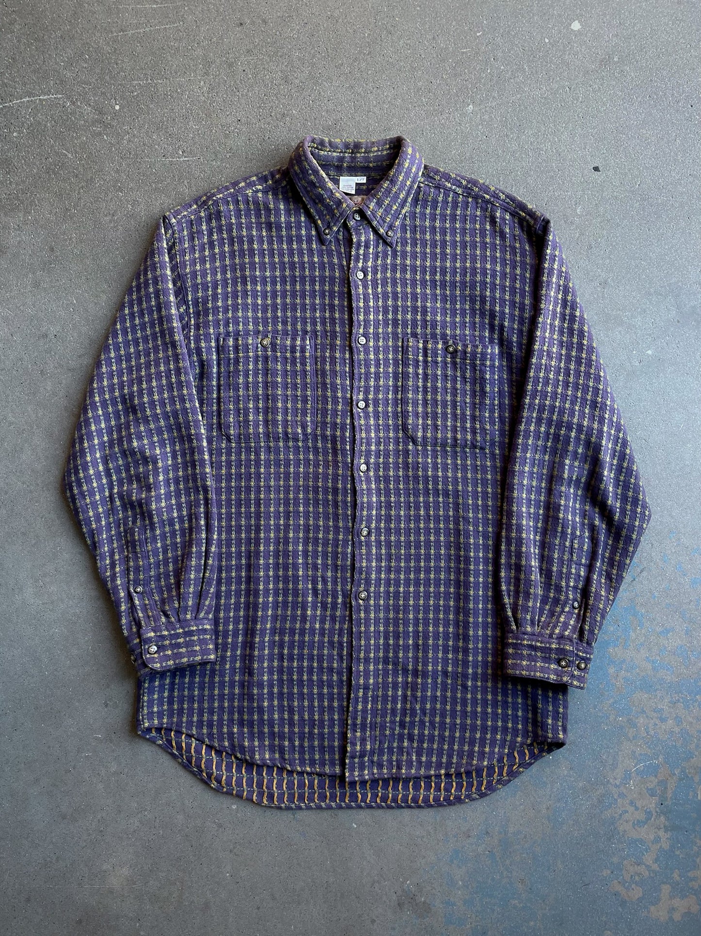 The Territory Ahead Textured Plaid Shirt—[XL