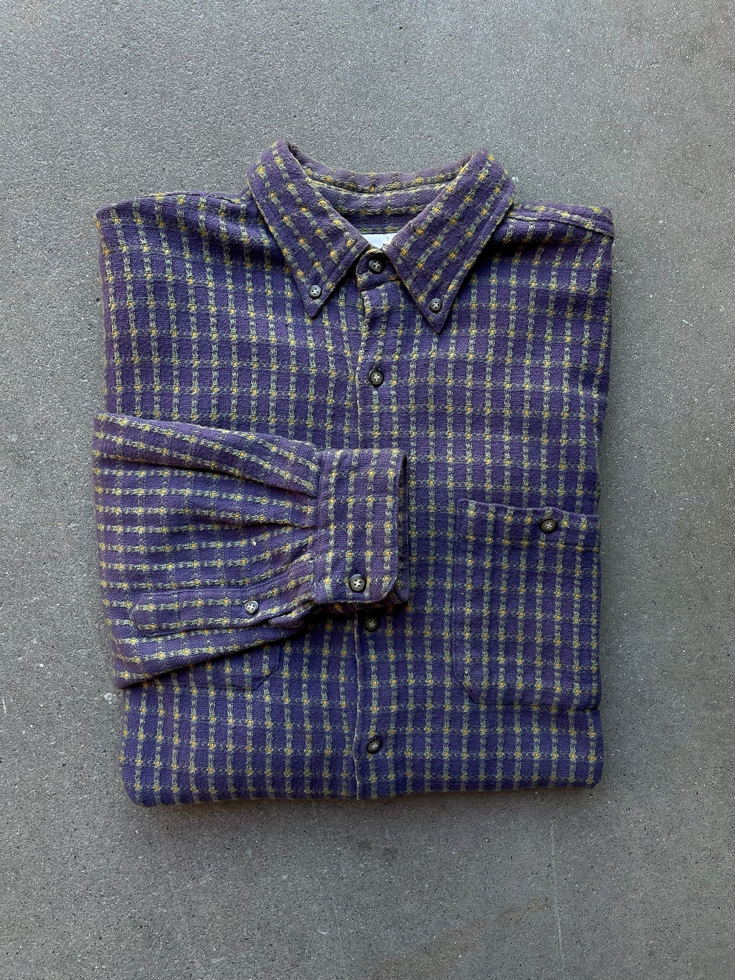 The Territory Ahead Textured Plaid Shirt—[XL