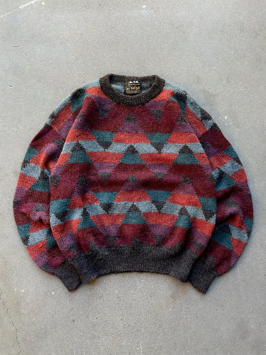 Handmade Alpaca Sweater—[M]