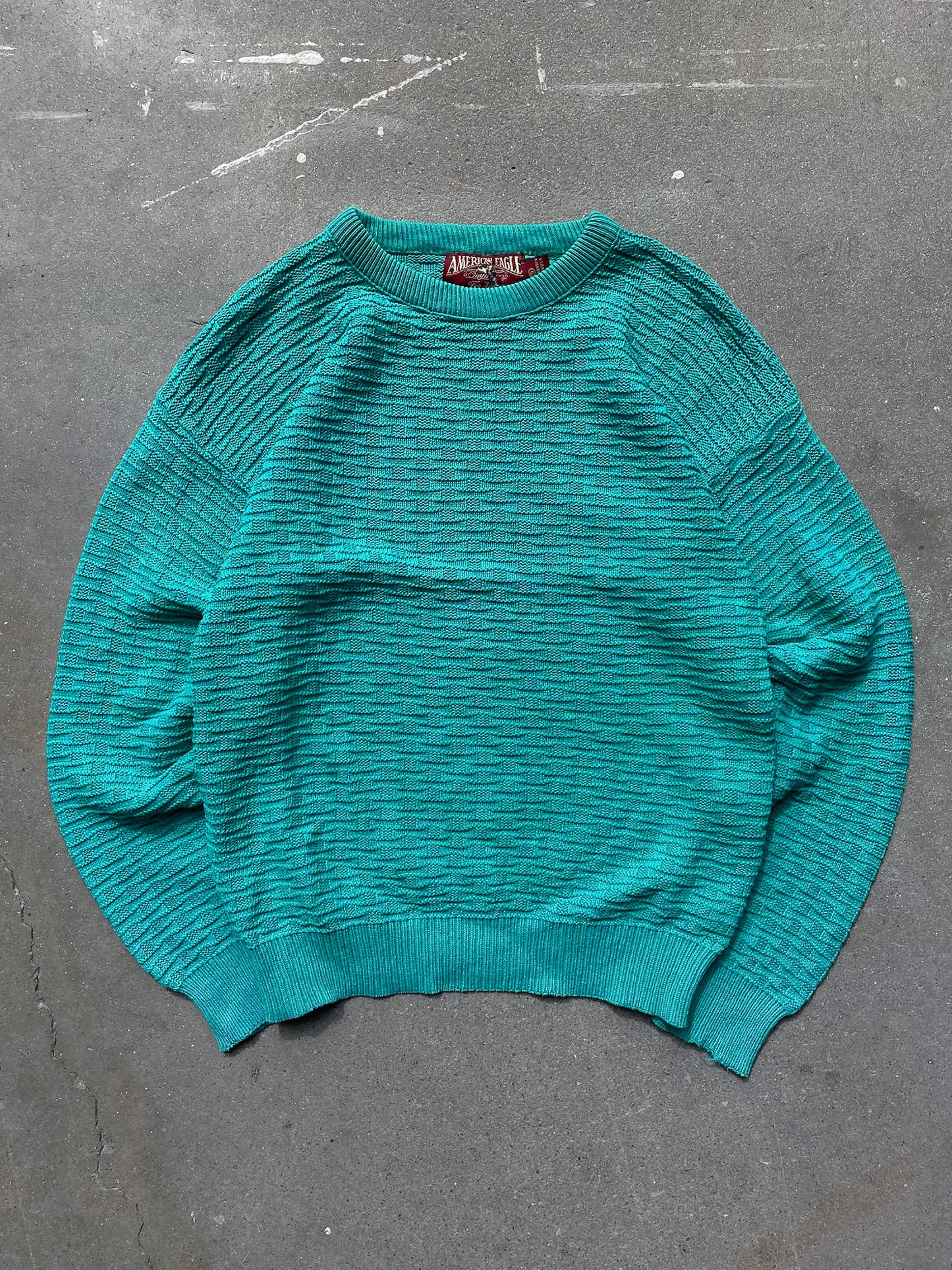 90's American Eagle Cotton Knit Sweater—[S/M]