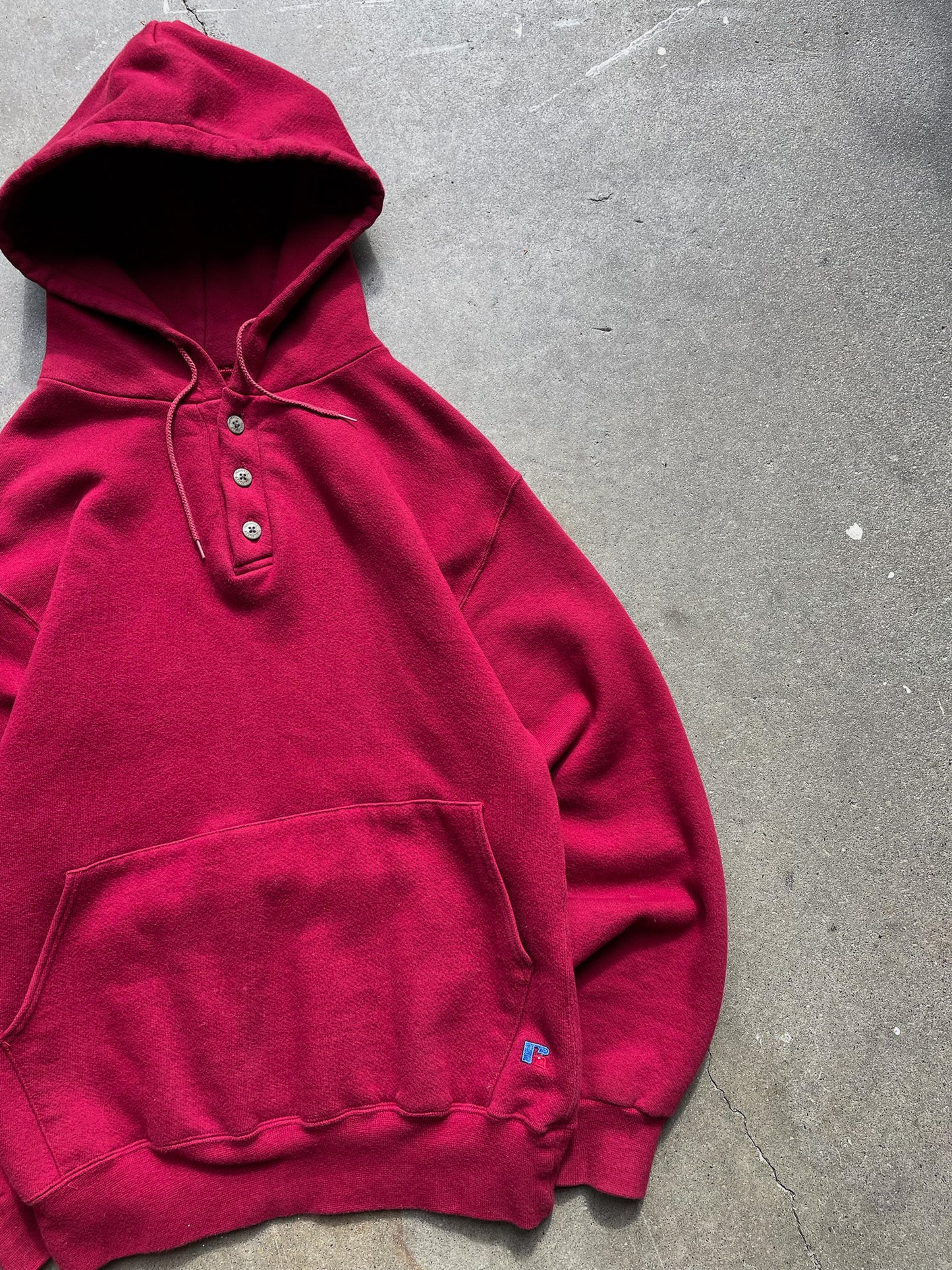 L.L.Bean x Russell Athletics Henley Hoodie—[M]