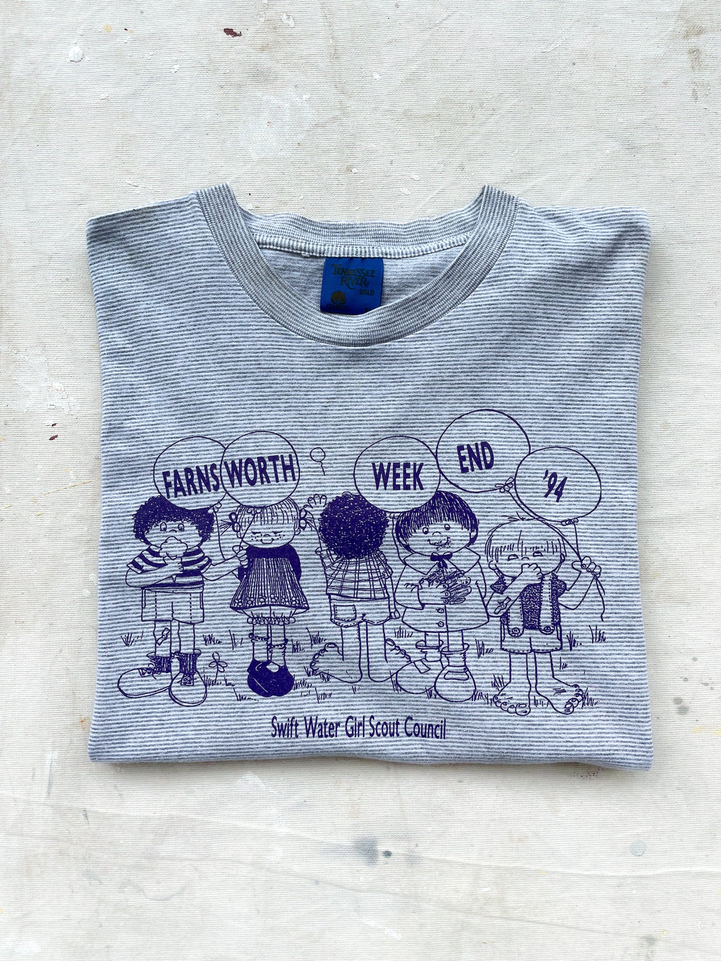 90's Farnsworth Girl Scout T-Shirt—[XL]
