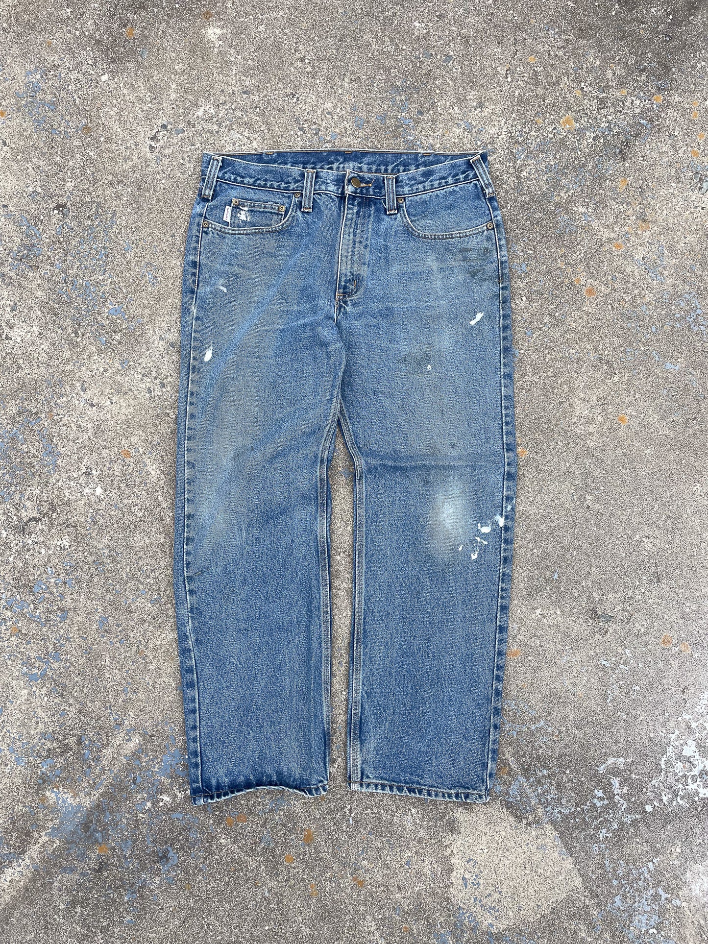 Carhartt Blue Jeans—[36x30]