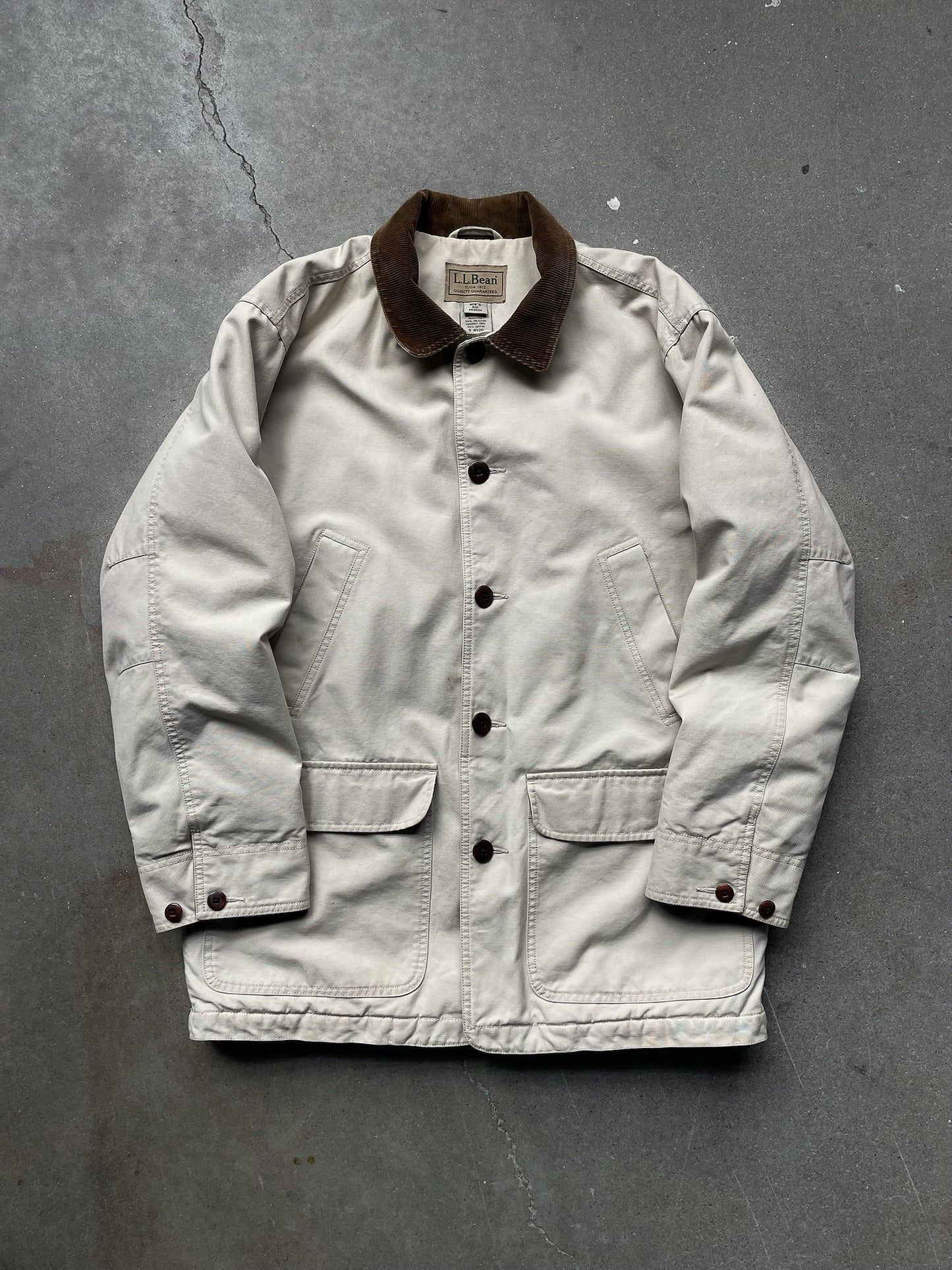 L.L.Bean Quilt Lined Barn Coat—[M]