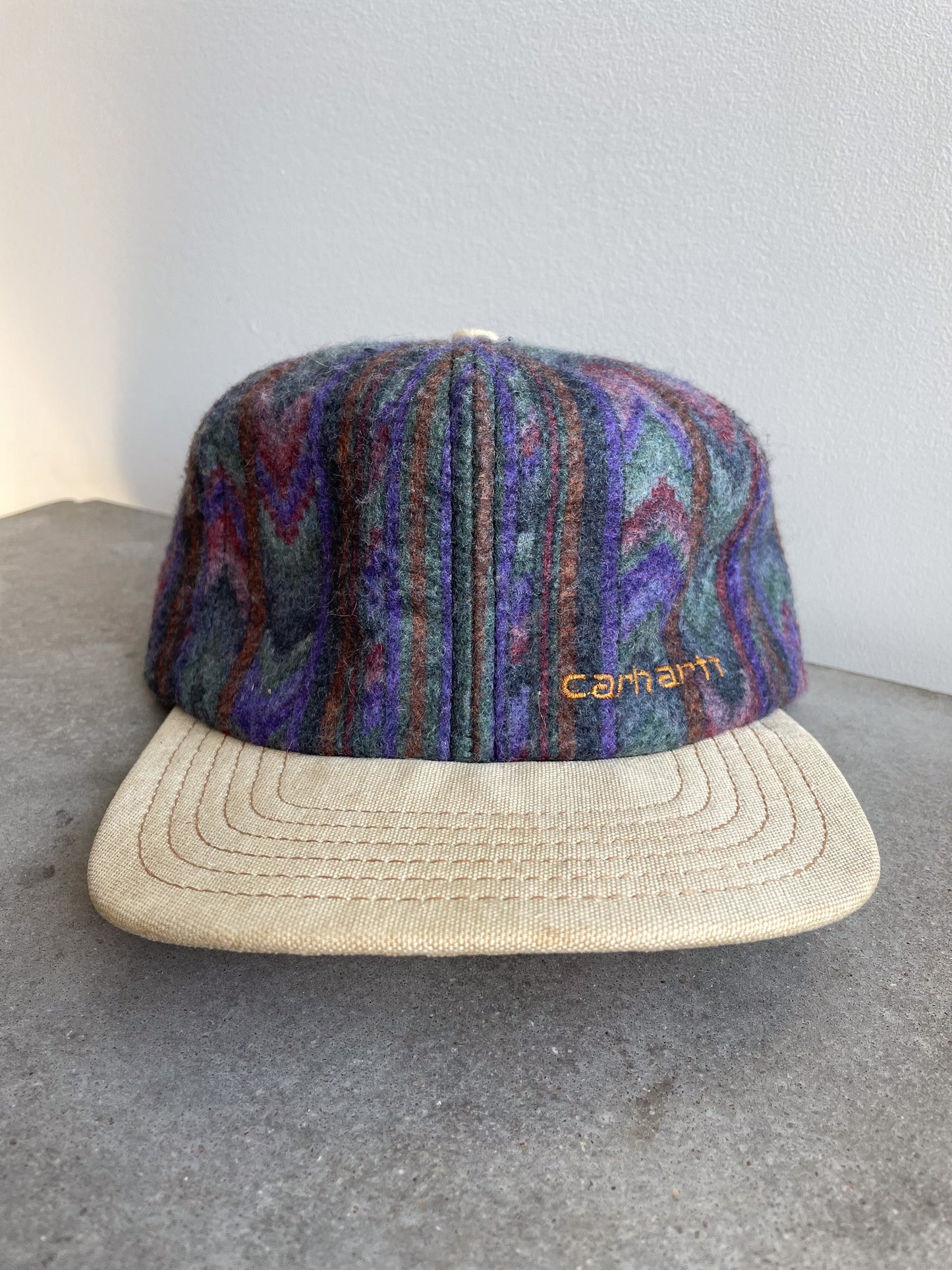 Vintage Aztec Wool Carhartt Hat