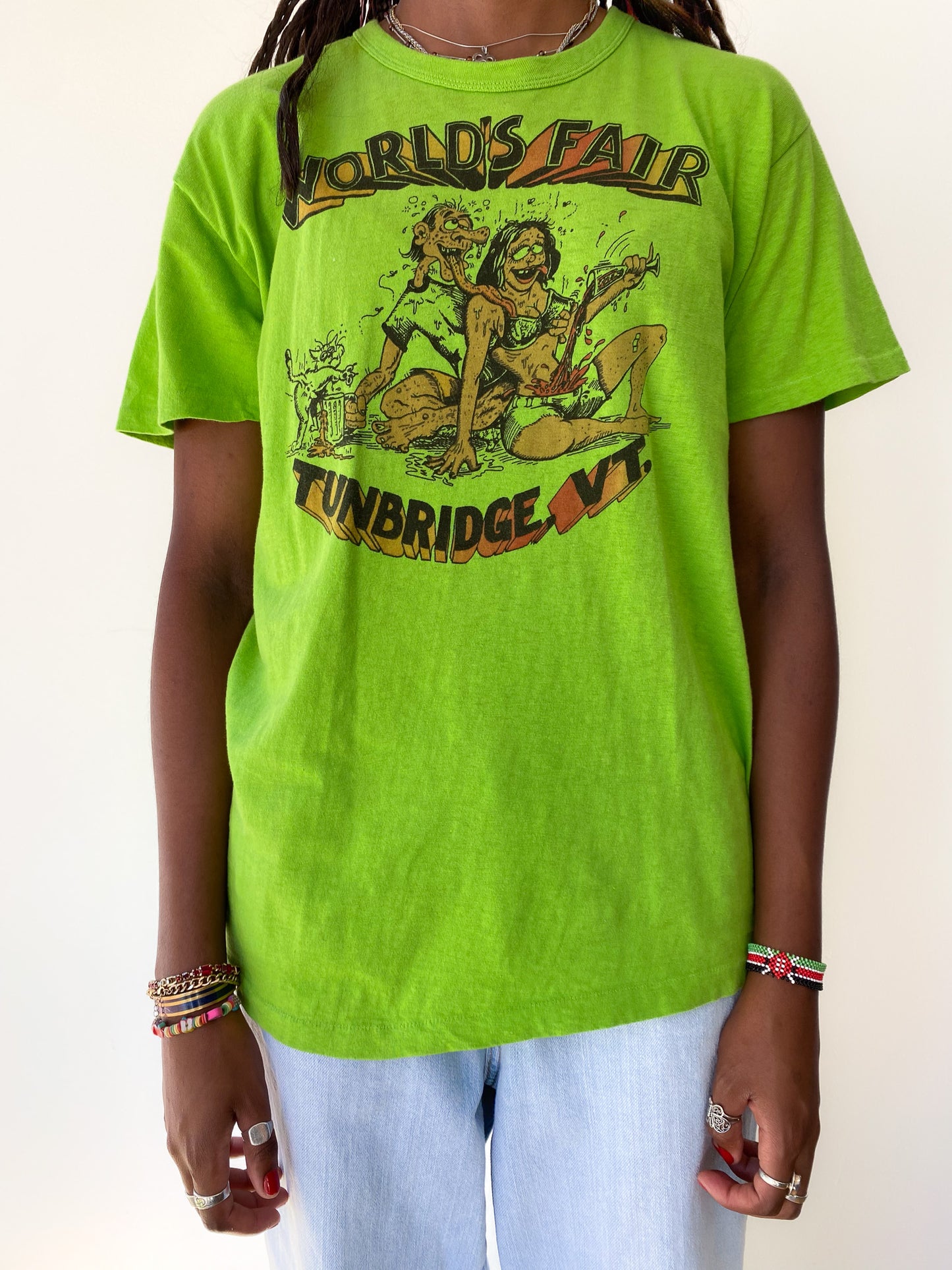 70's Tunbridge Vermont Fair T-Shirt—[M/L]
