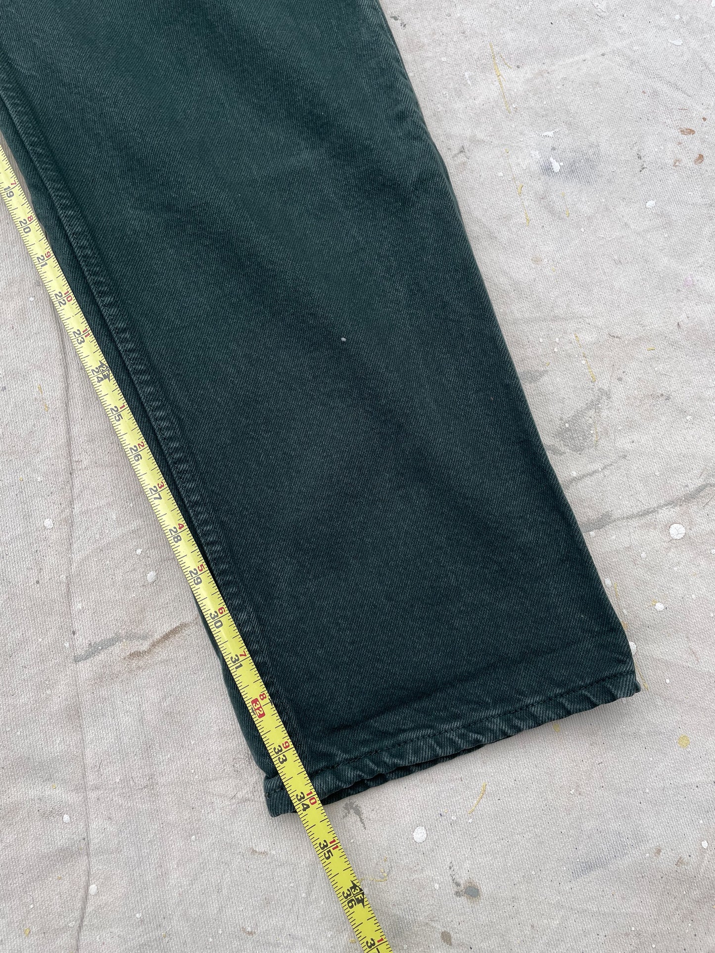 90's Levi's 550 Forest Green Jeans—[38x34]