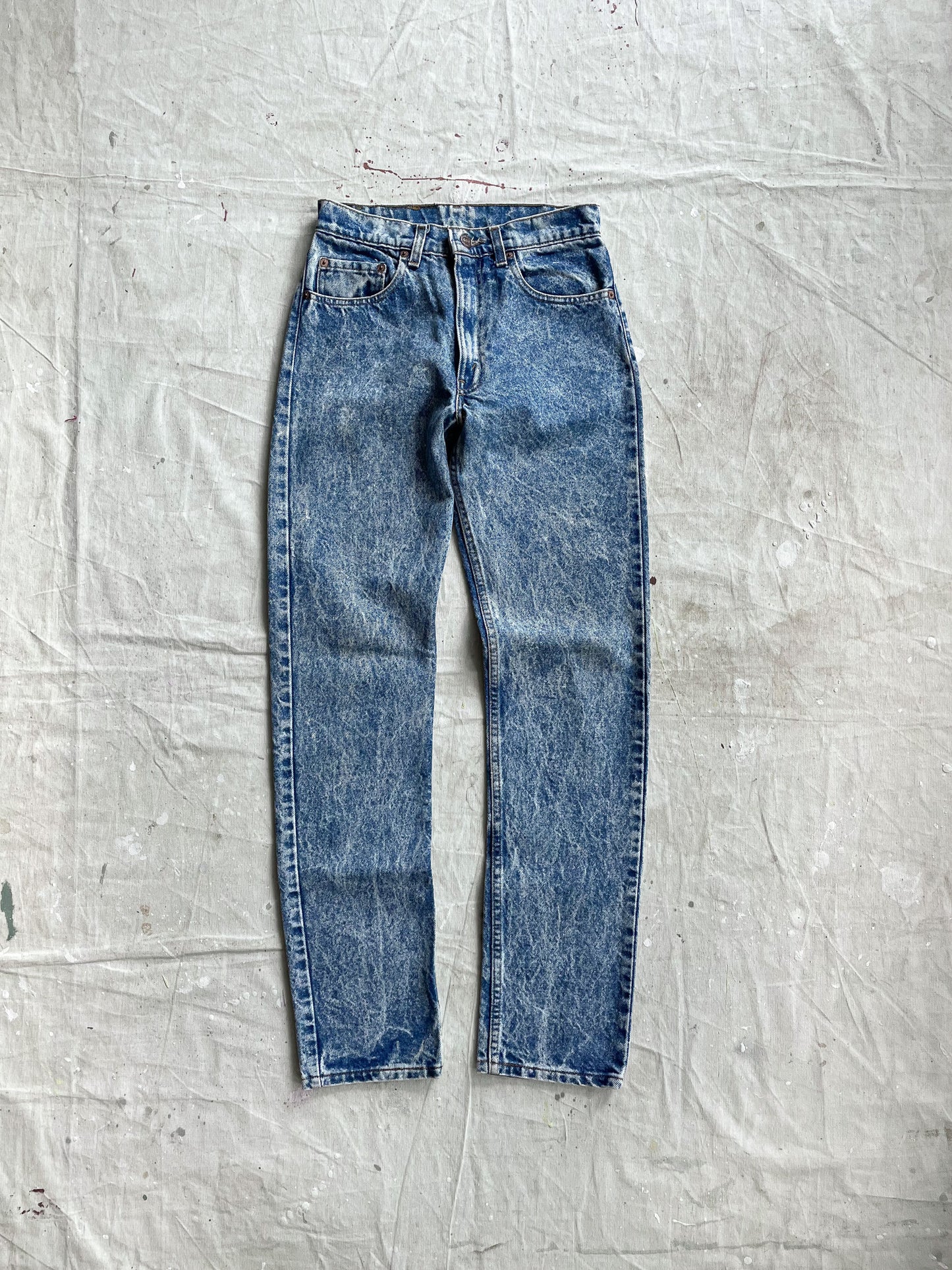 80's Levi's 505 Acid Washed Jeans—[27x32]