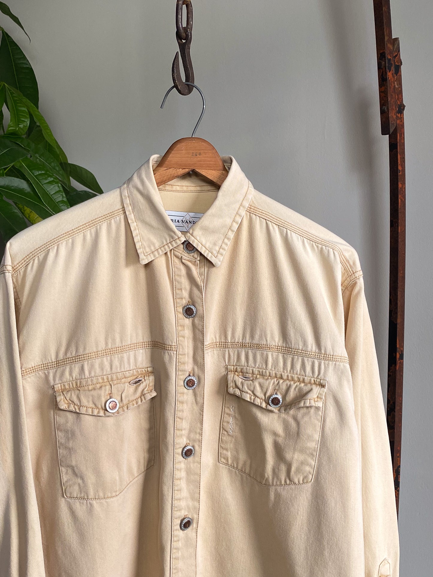 Vintage Gloria Vanderbilt Heavyweight Shirt—[S/M]